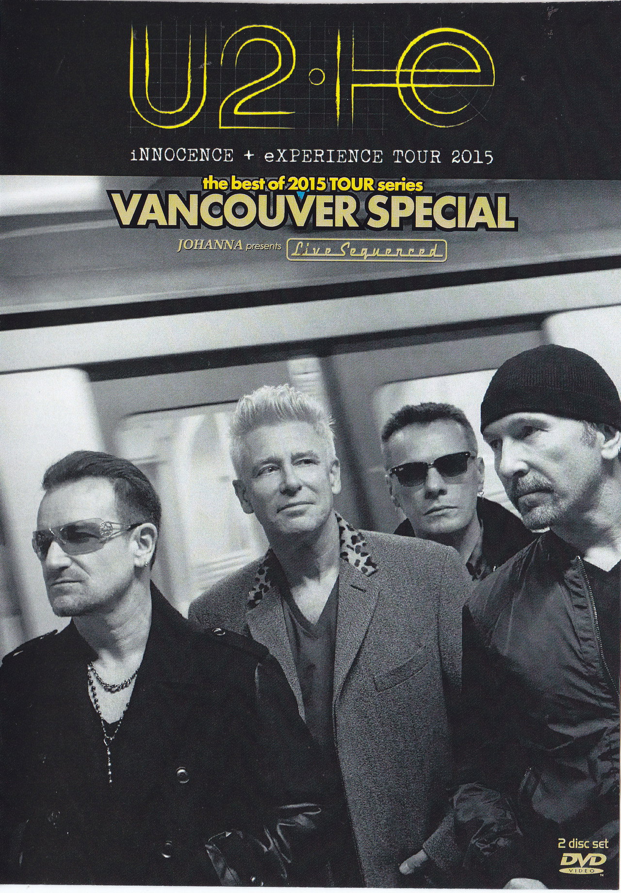 Pôster de U2 live in Vancouver 2015