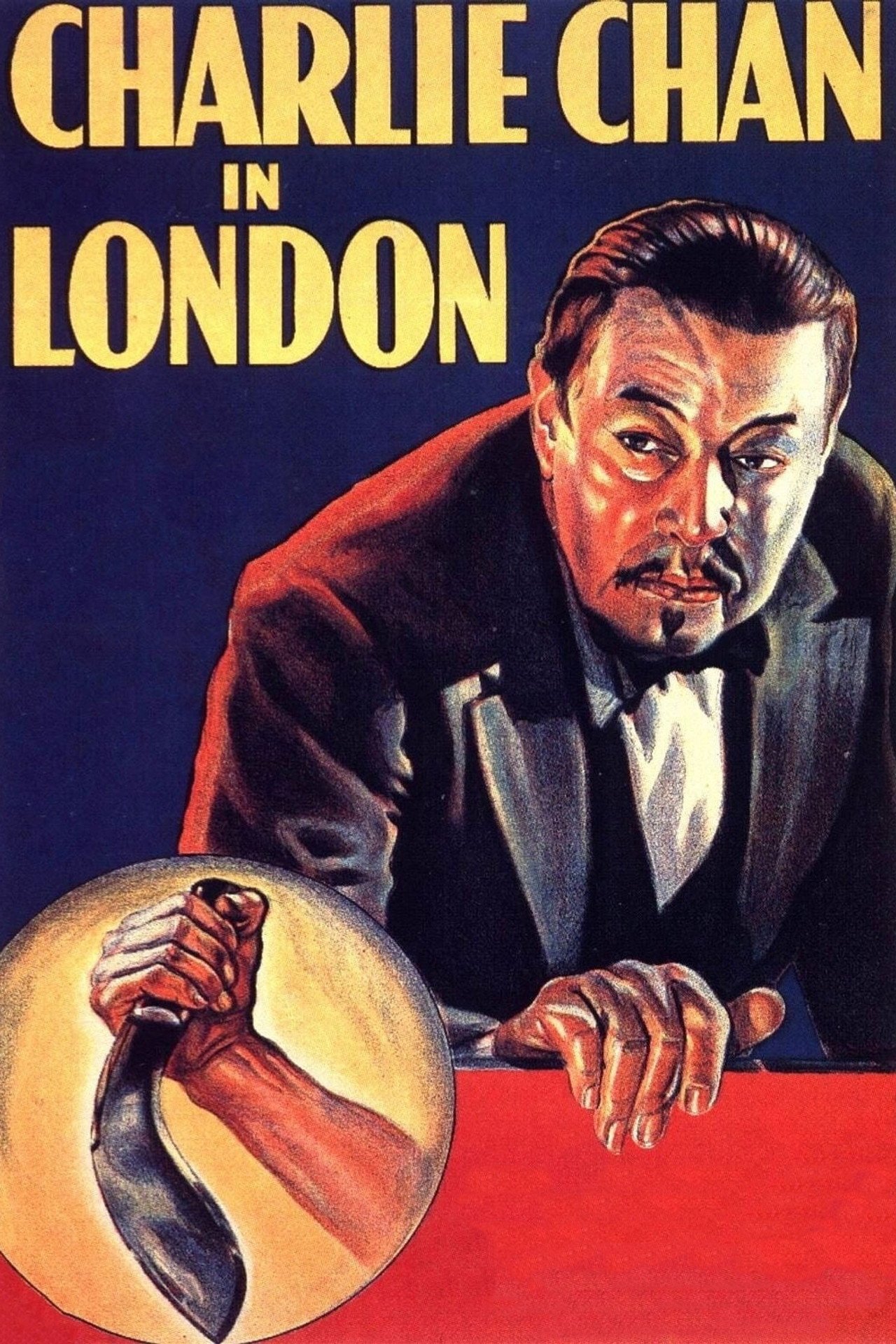 Pôster de Charlie Chan em Londres