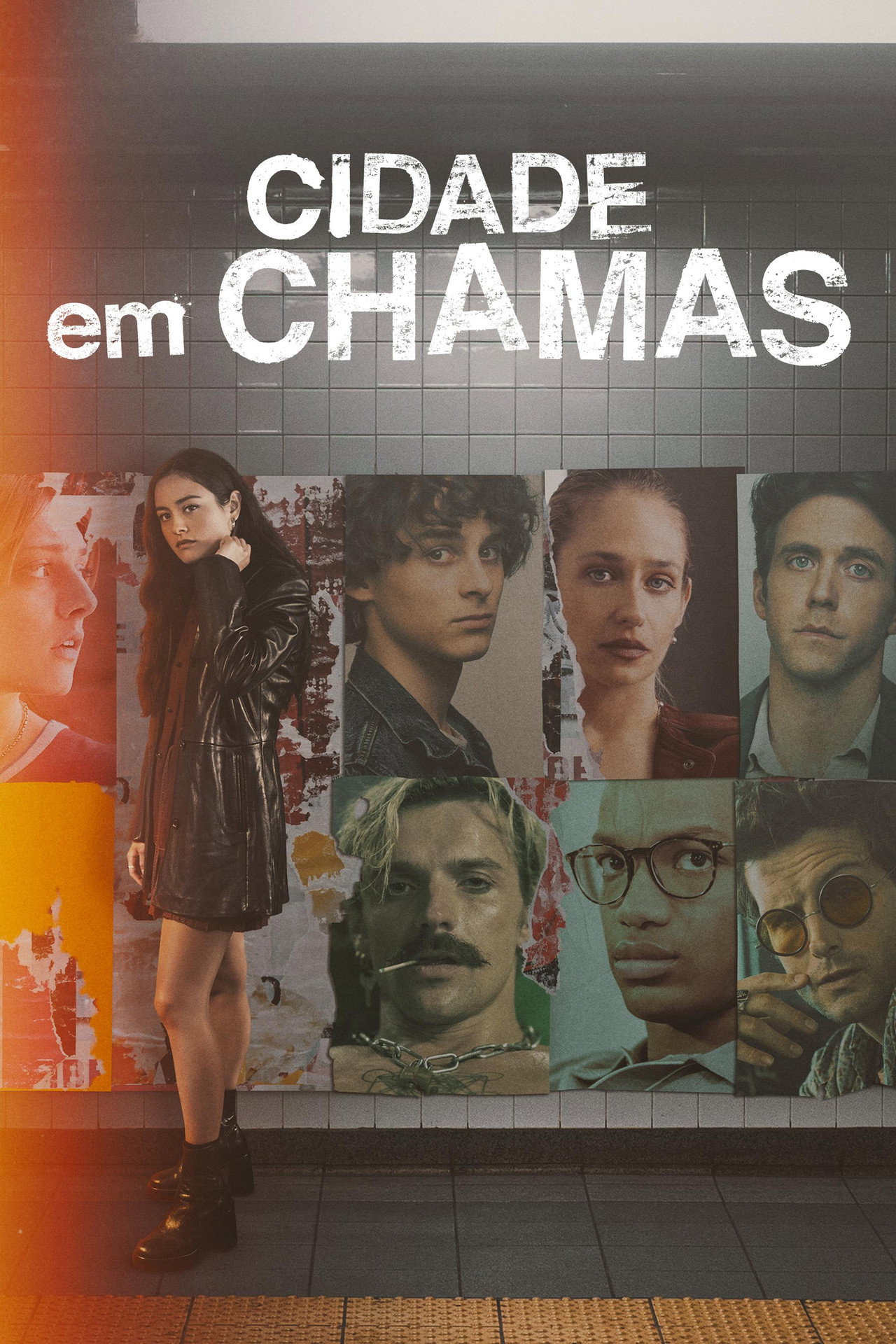 Pôster de Cidade em Chamas