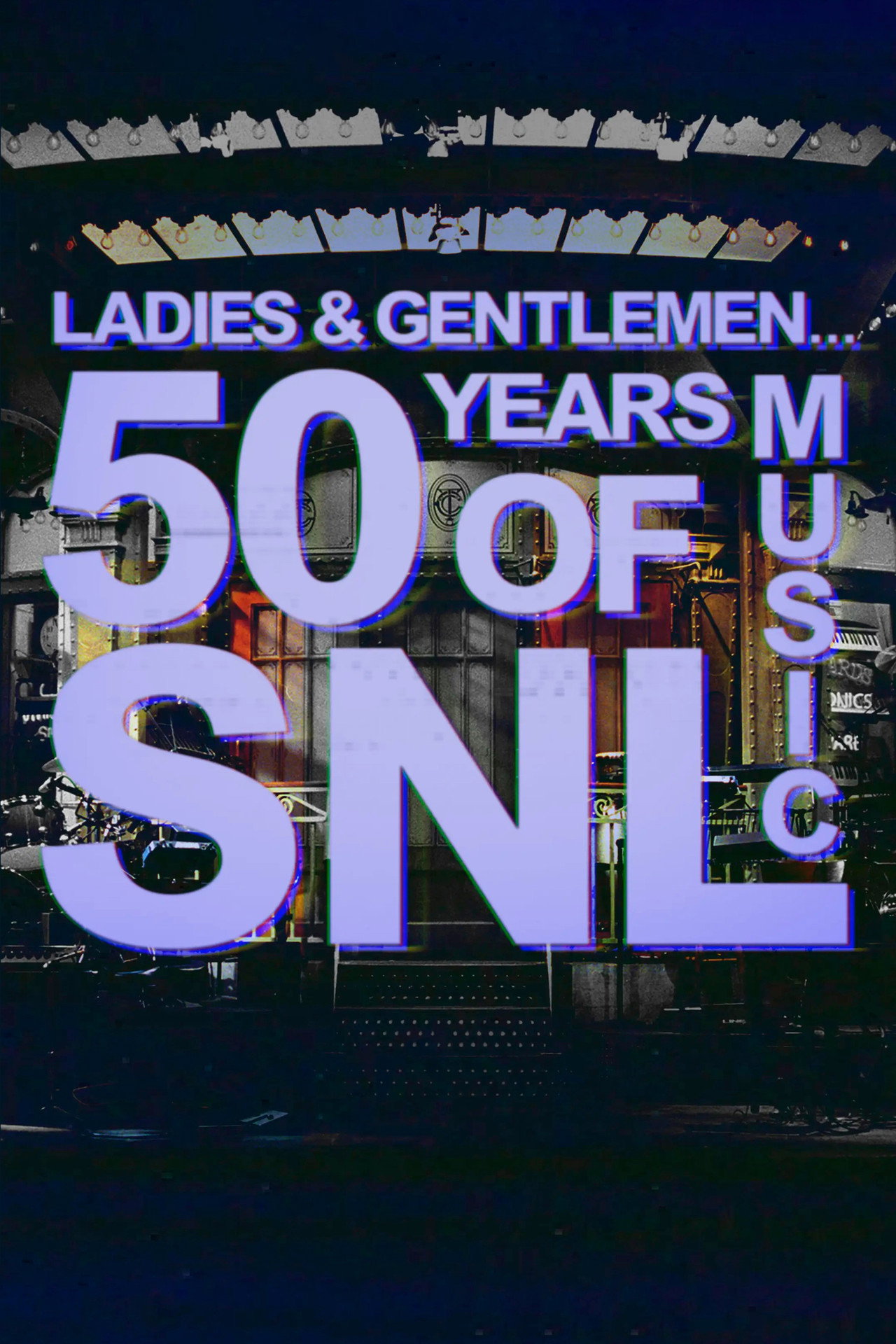Pôster de Senhoras e Senhores... 50 anos de música do SNL