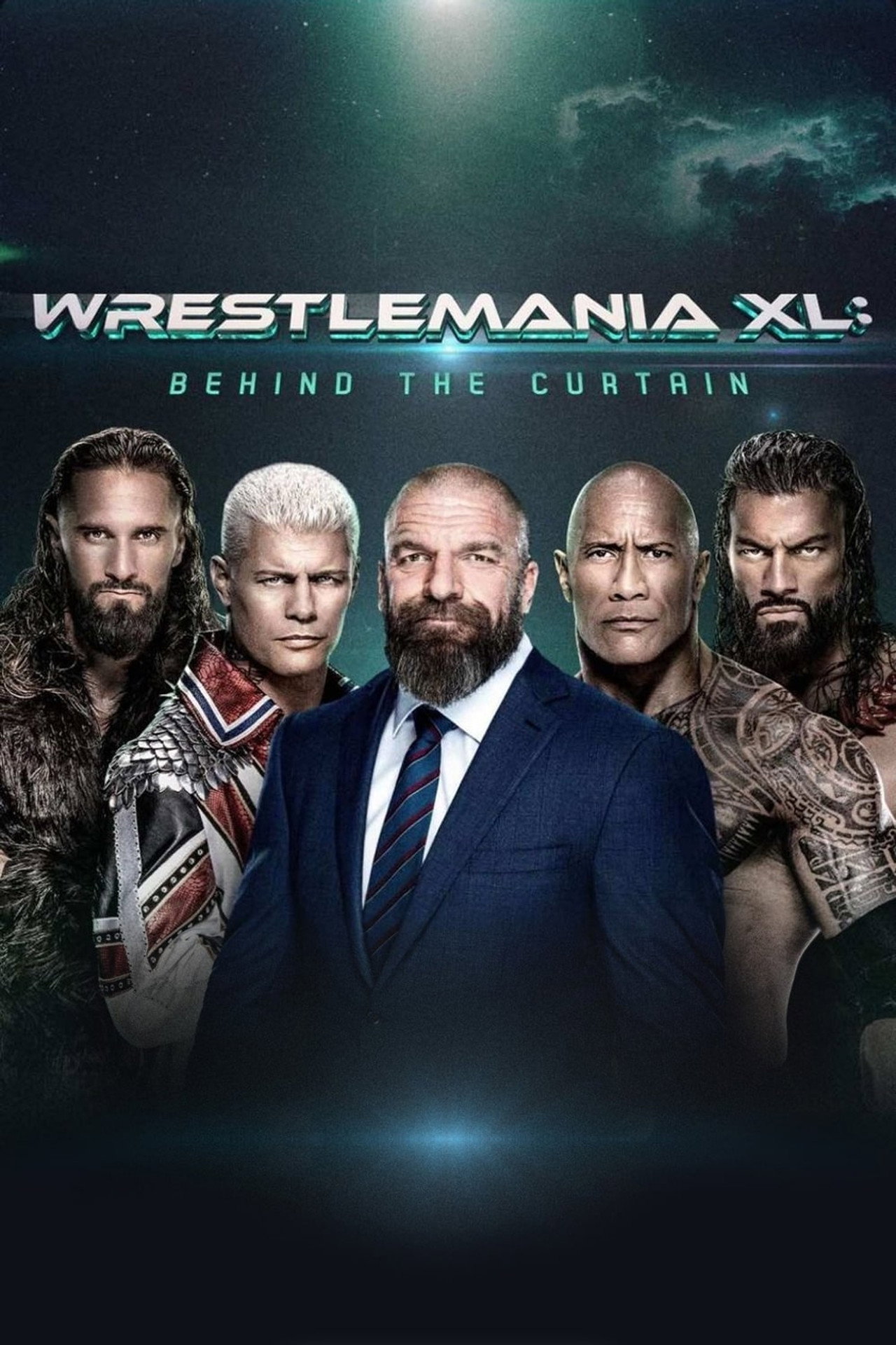 Pôster de WrestleMania XL: Behind the Curtain