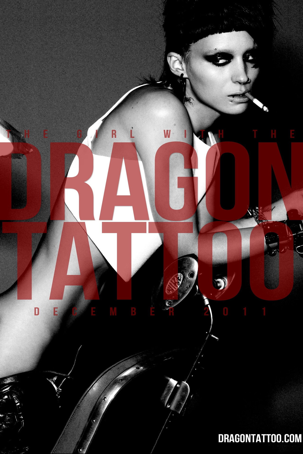 Pôster de The Girl with the Dragon Tattoo: Men Who Hate Women