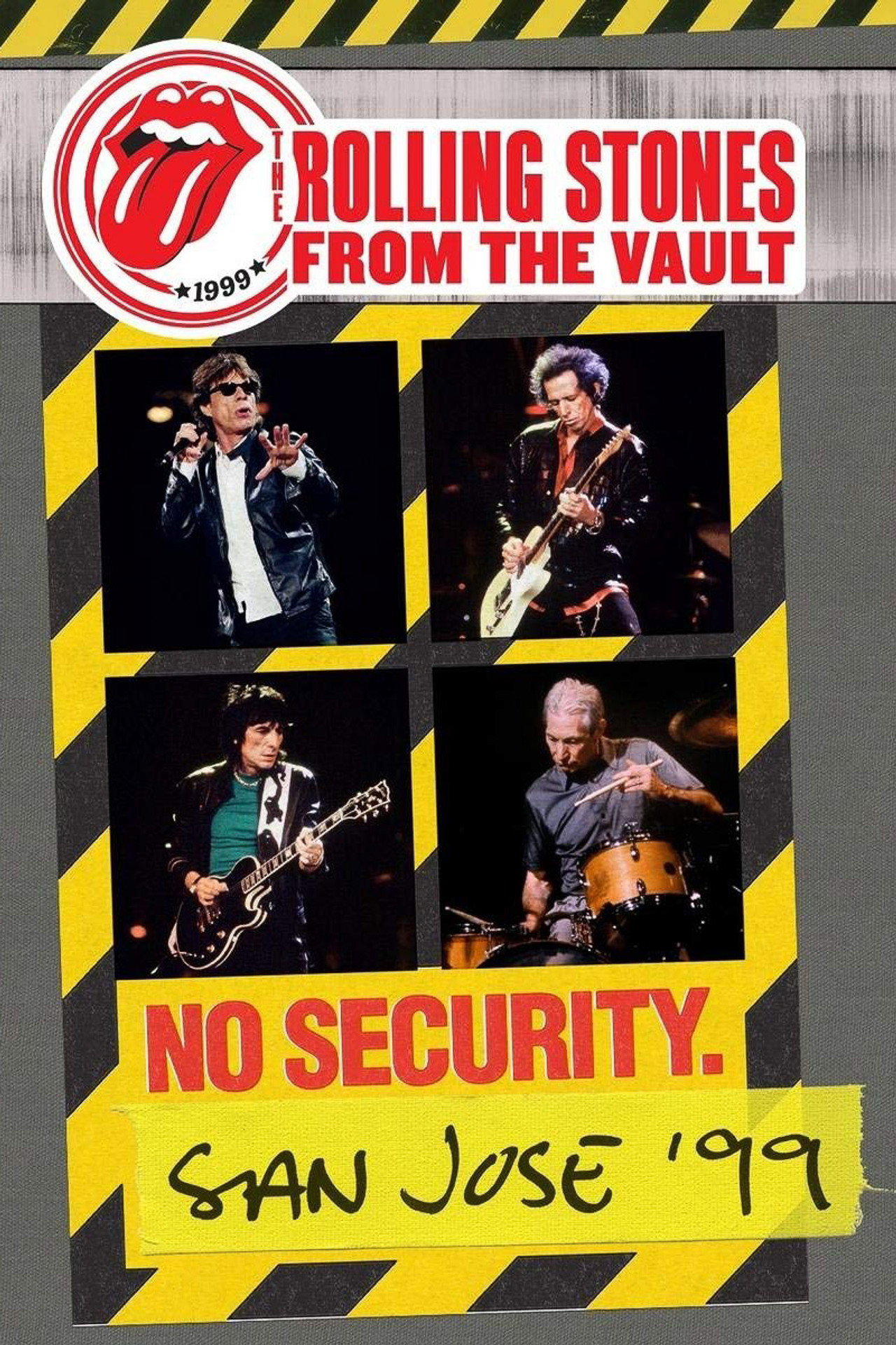 Pôster de The Rolling Stones: From the Vault - No Security. San Jose ’99