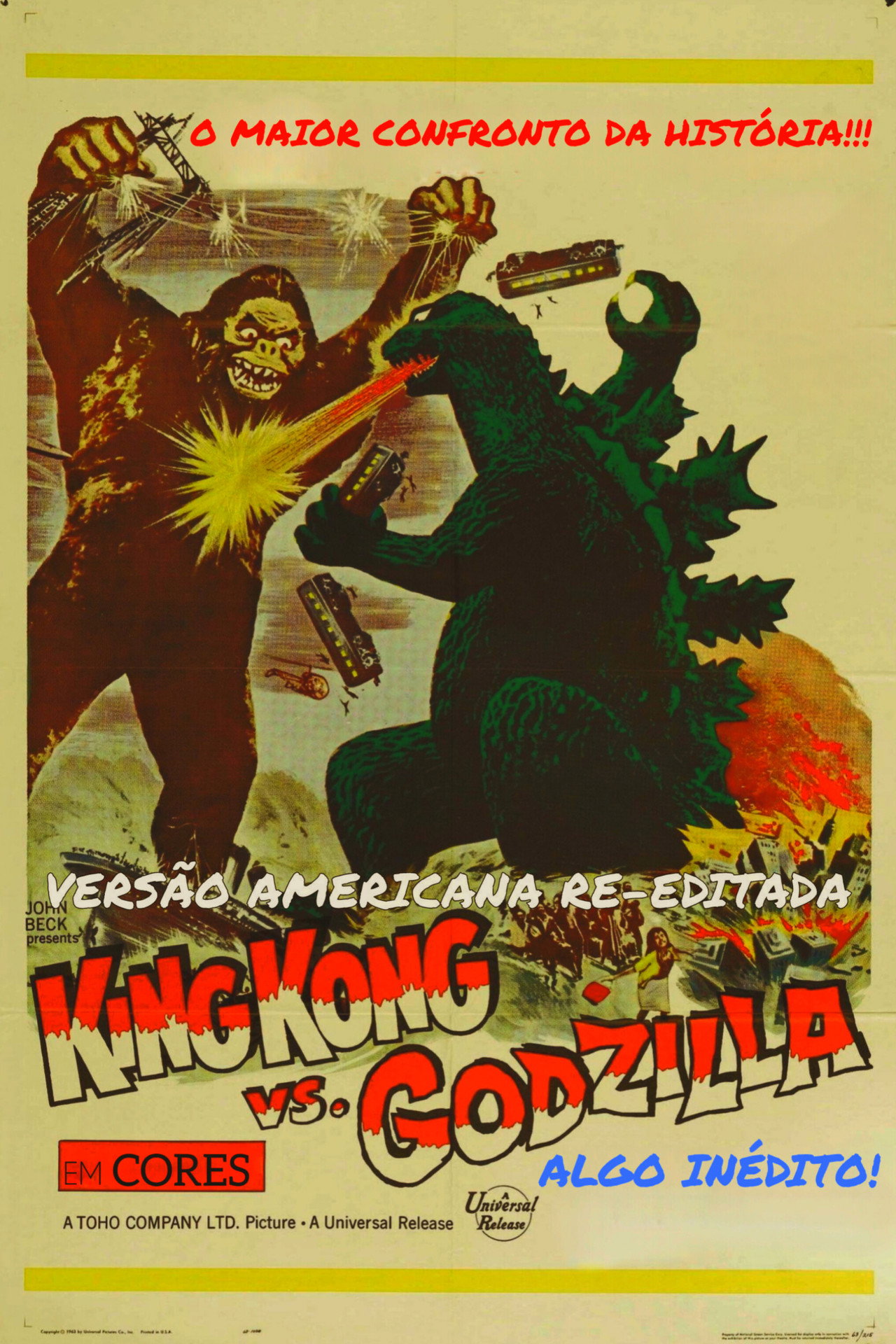 Pôster de King Kong vs. Godzilla