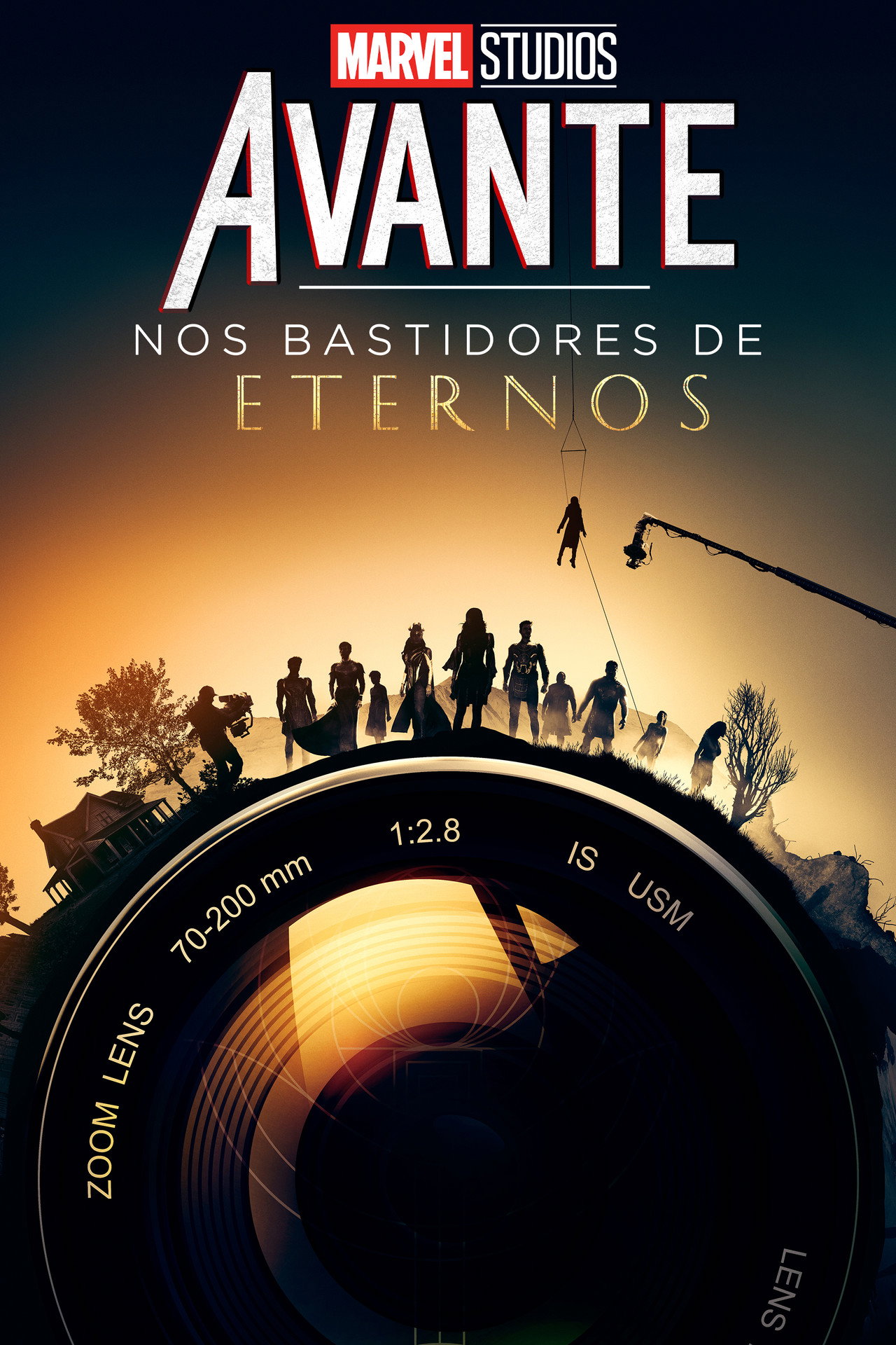 Pôster de Nos Bastidores de Eternos