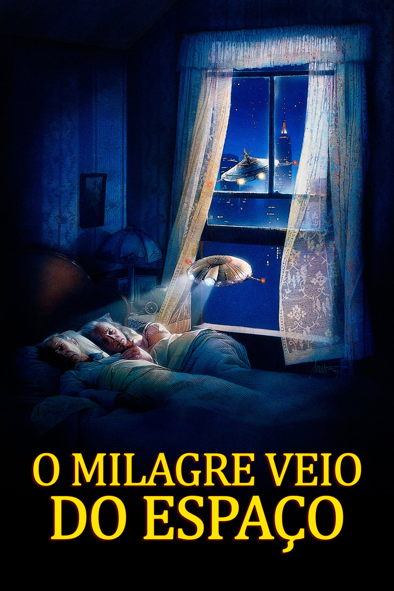 Pôster de O Milagre Veio do Espaço