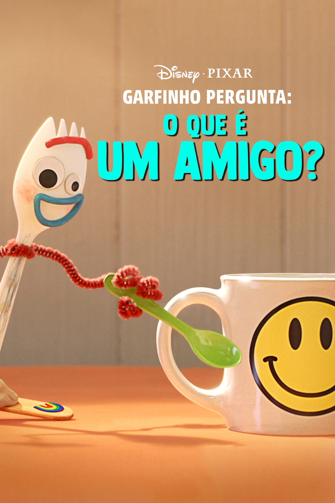 Pôster de Garfinho Pergunta: O Que é um Amigo?