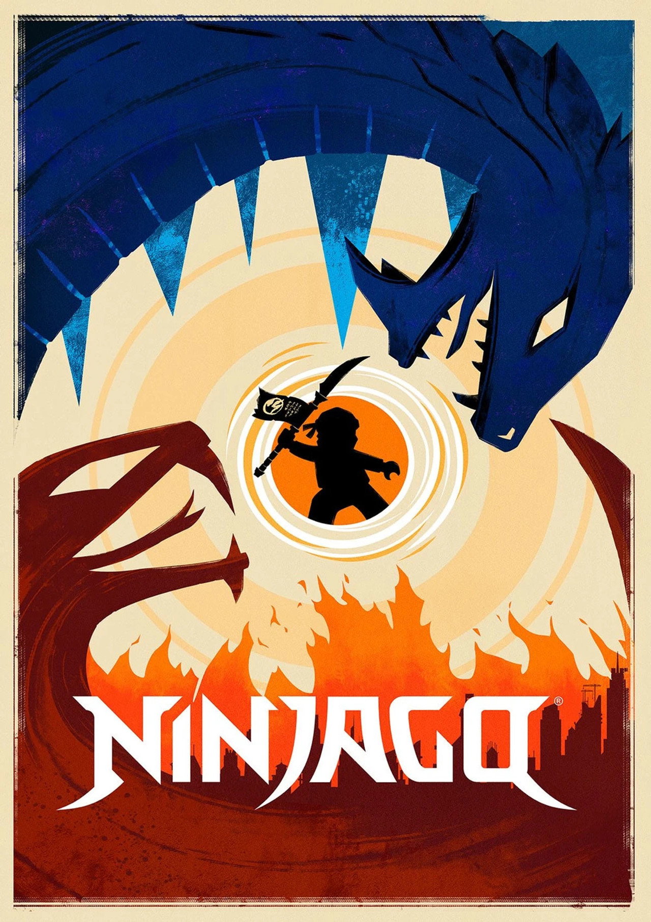 Pôster de Ninjago: Masters of Spinjitzu