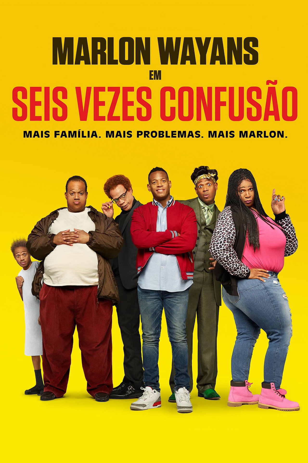 Pôster de Seis Vezes Confusão