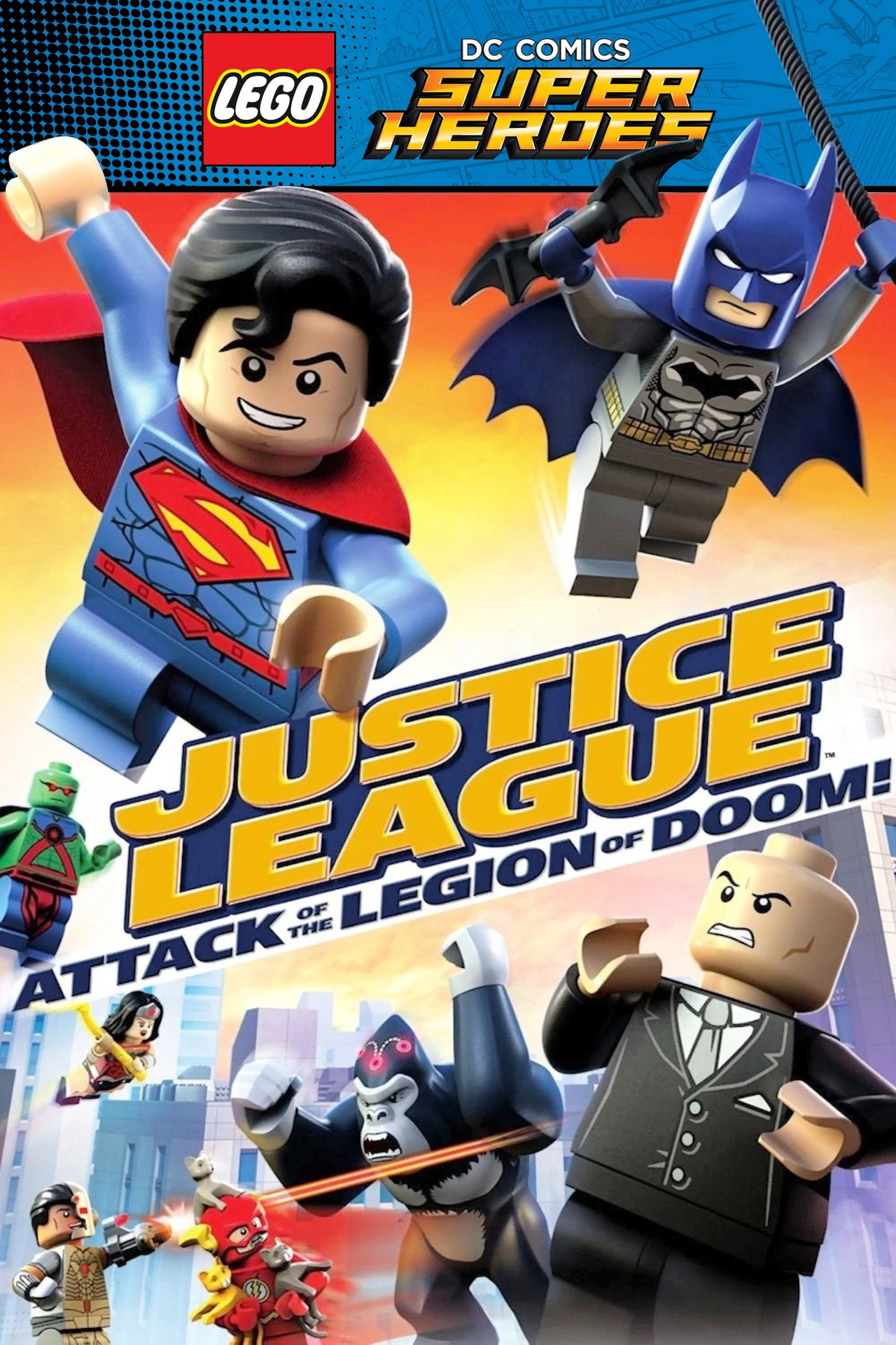 Pôster de LEGO DC Comics Super Heroes: Justice League - Attack of the Legion of Doom!