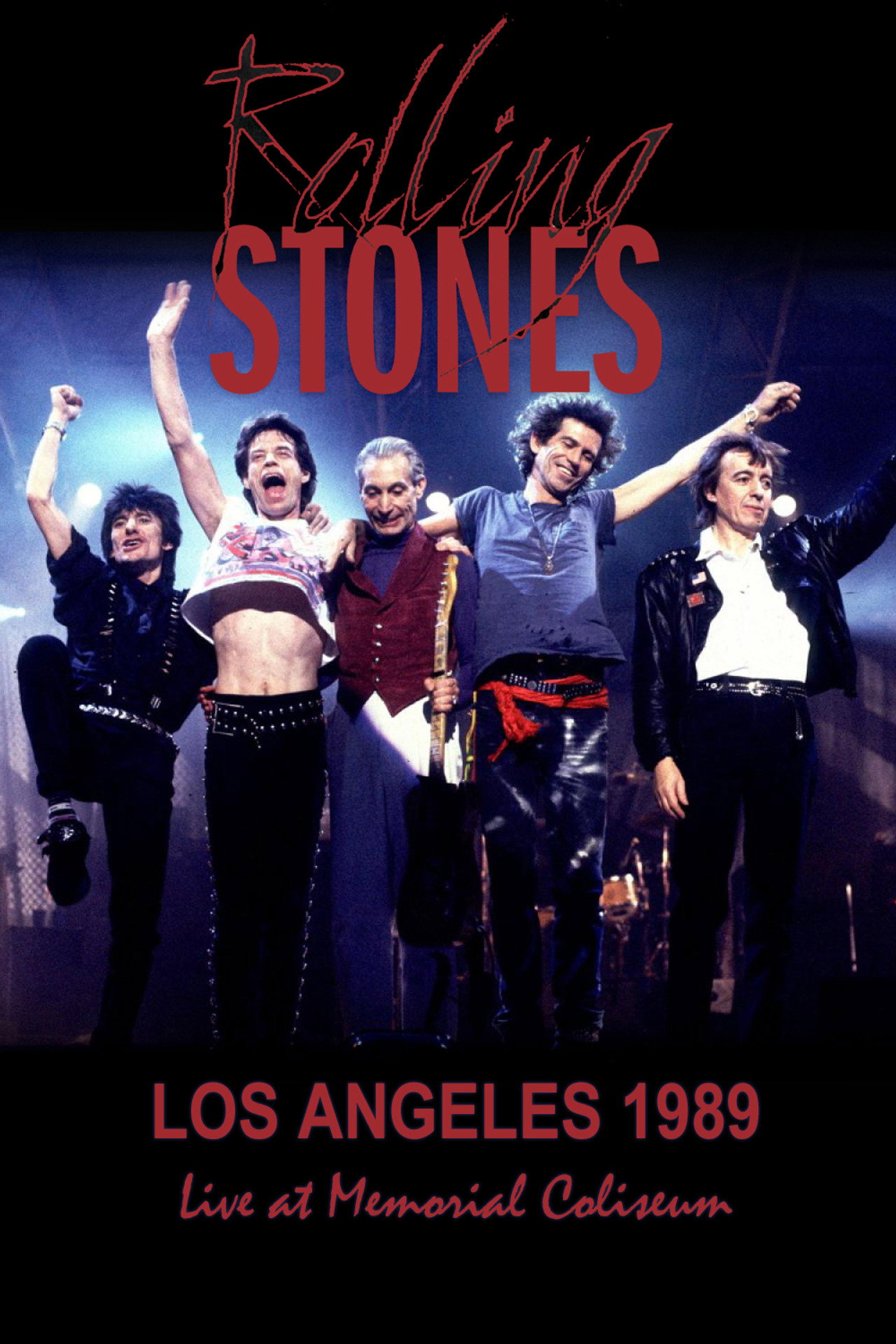 Pôster de The Rolling Stones: Los Angeles 1989