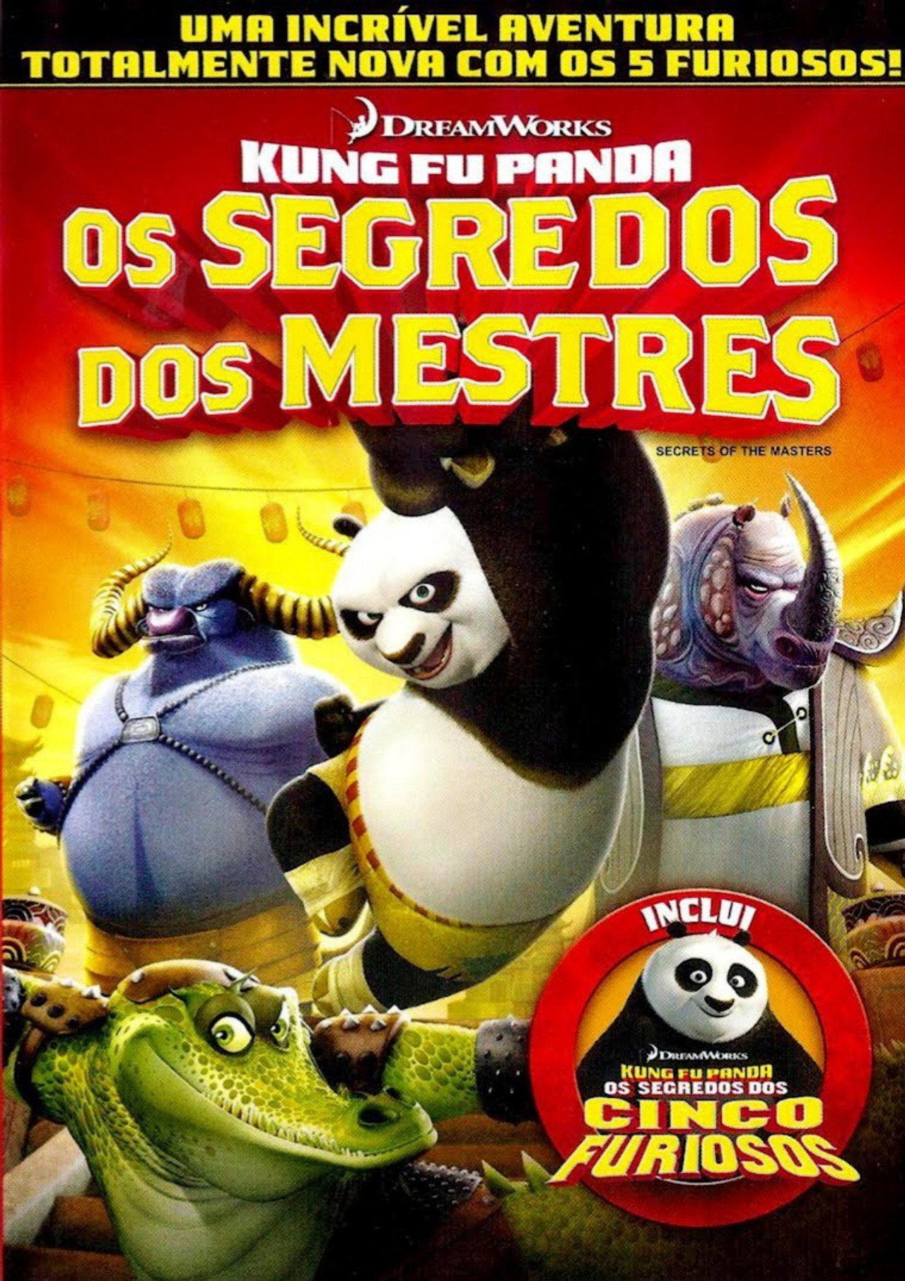 Pôster de Kung Fu Panda: Os Segredos dos Mestres