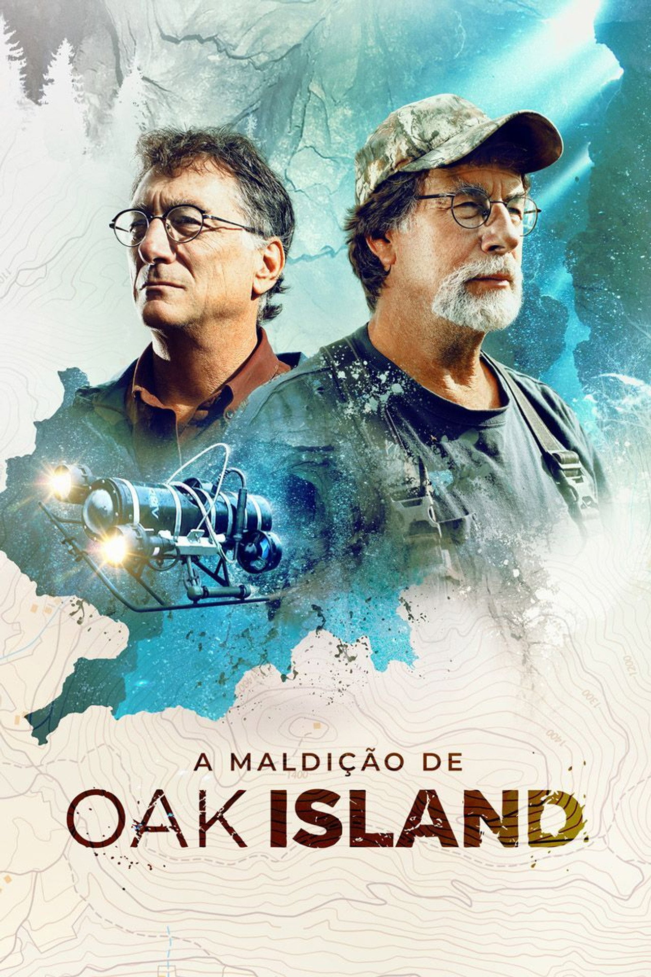 Pôster de A Maldição de Oak Island