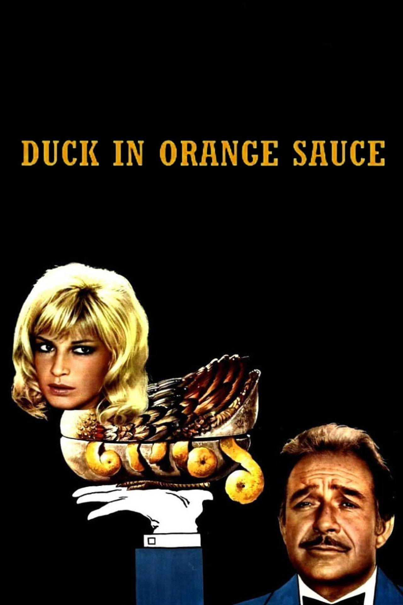 Pôster de Pato Com Laranja