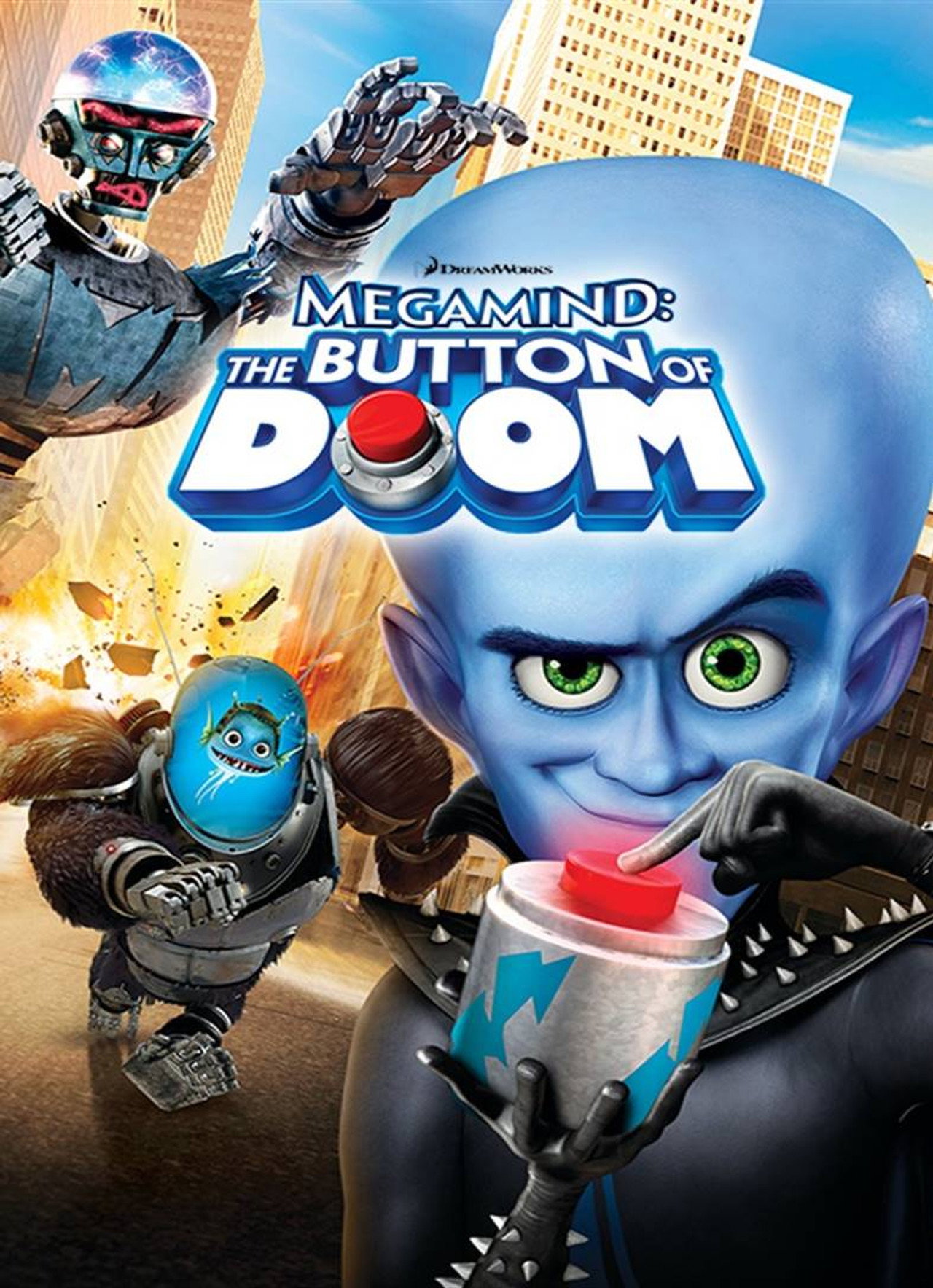 Pôster de Megamente: O Botão da Destruição