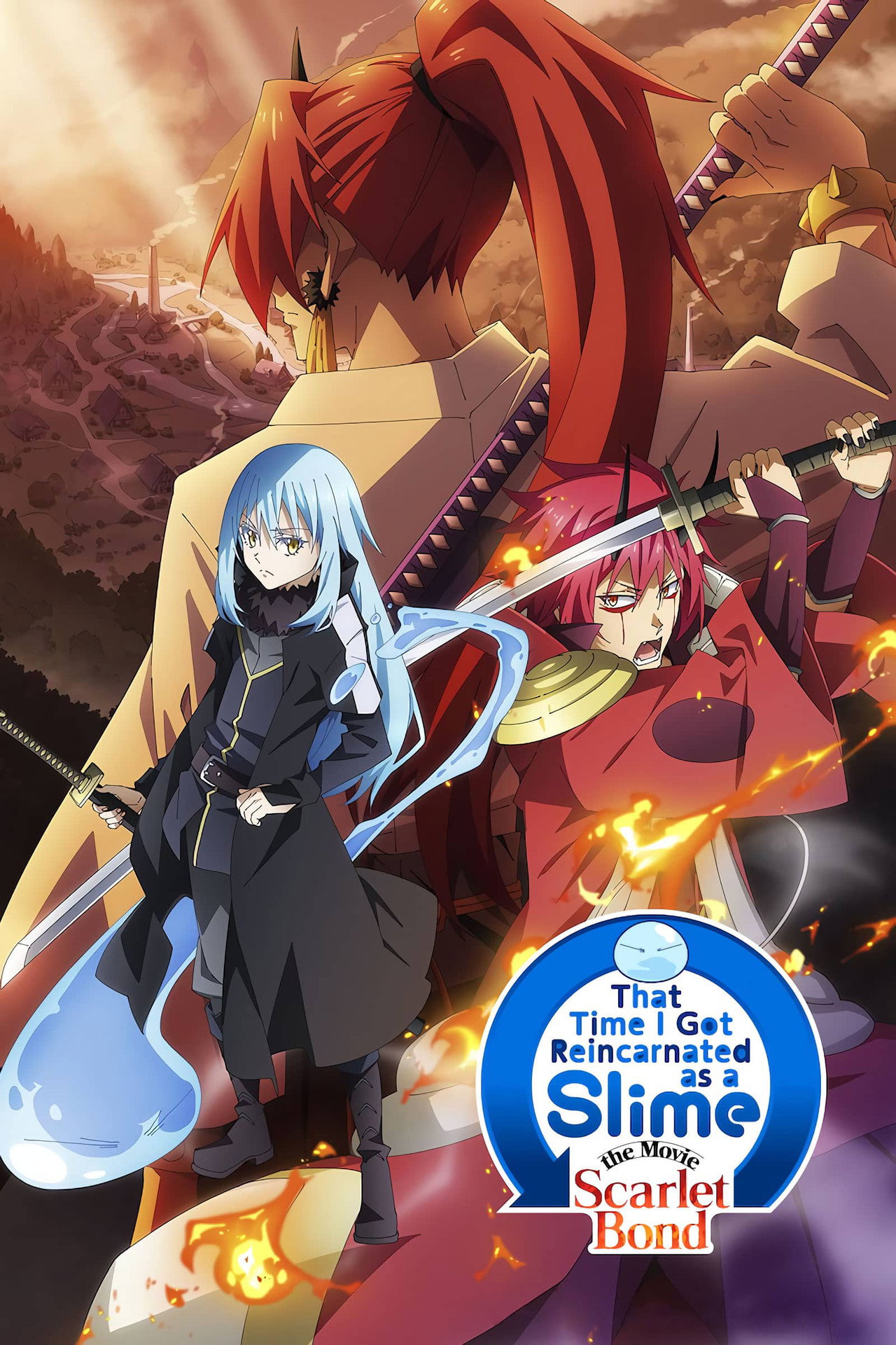 Pôster de That Time I Got Reincarnated as a Slime - Laços Escarlates