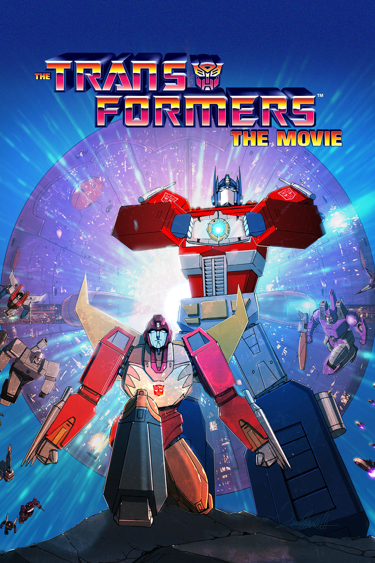 Pôster de The Transformers: The Movie