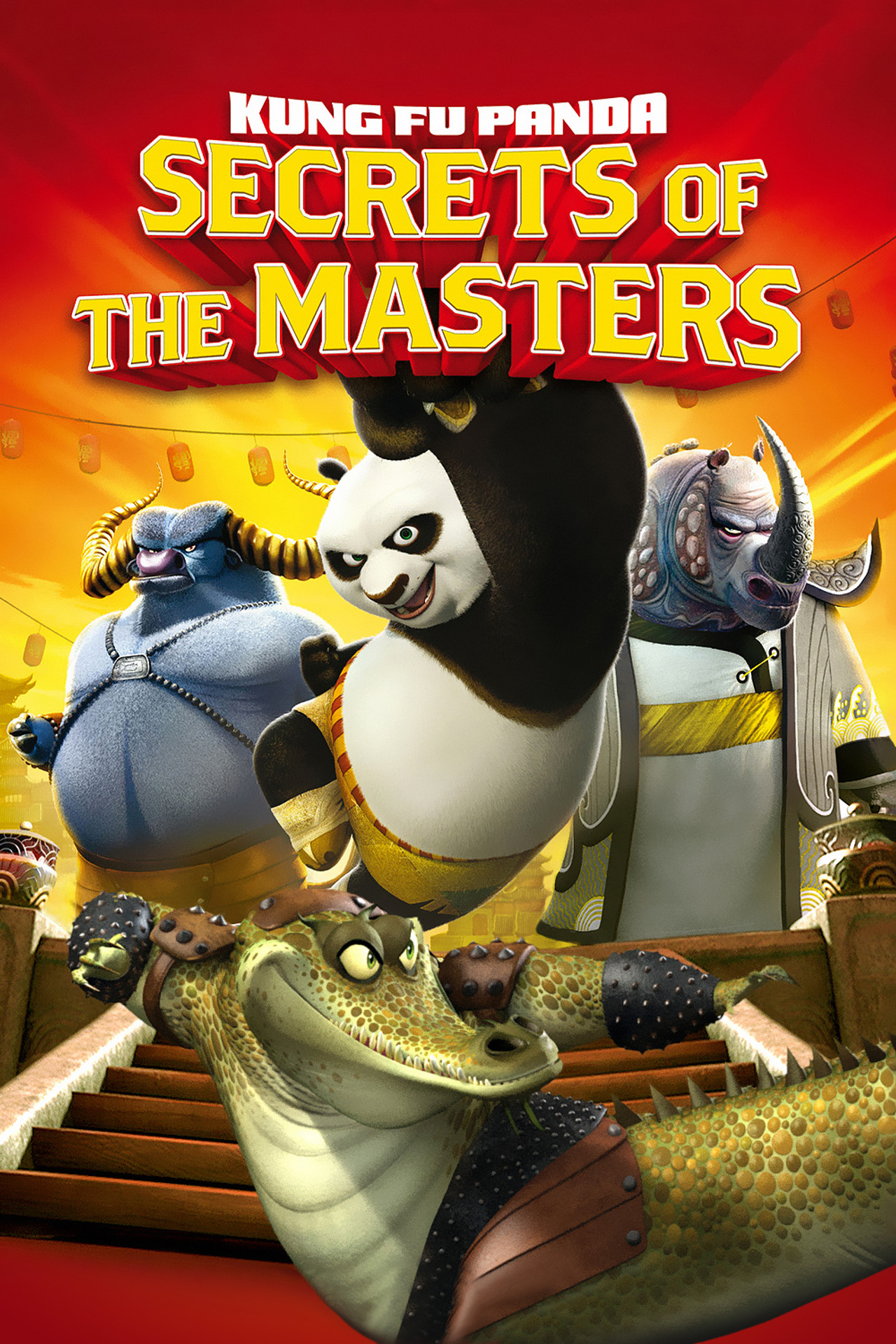 Pôster de Kung Fu Panda: Secrets of the Masters