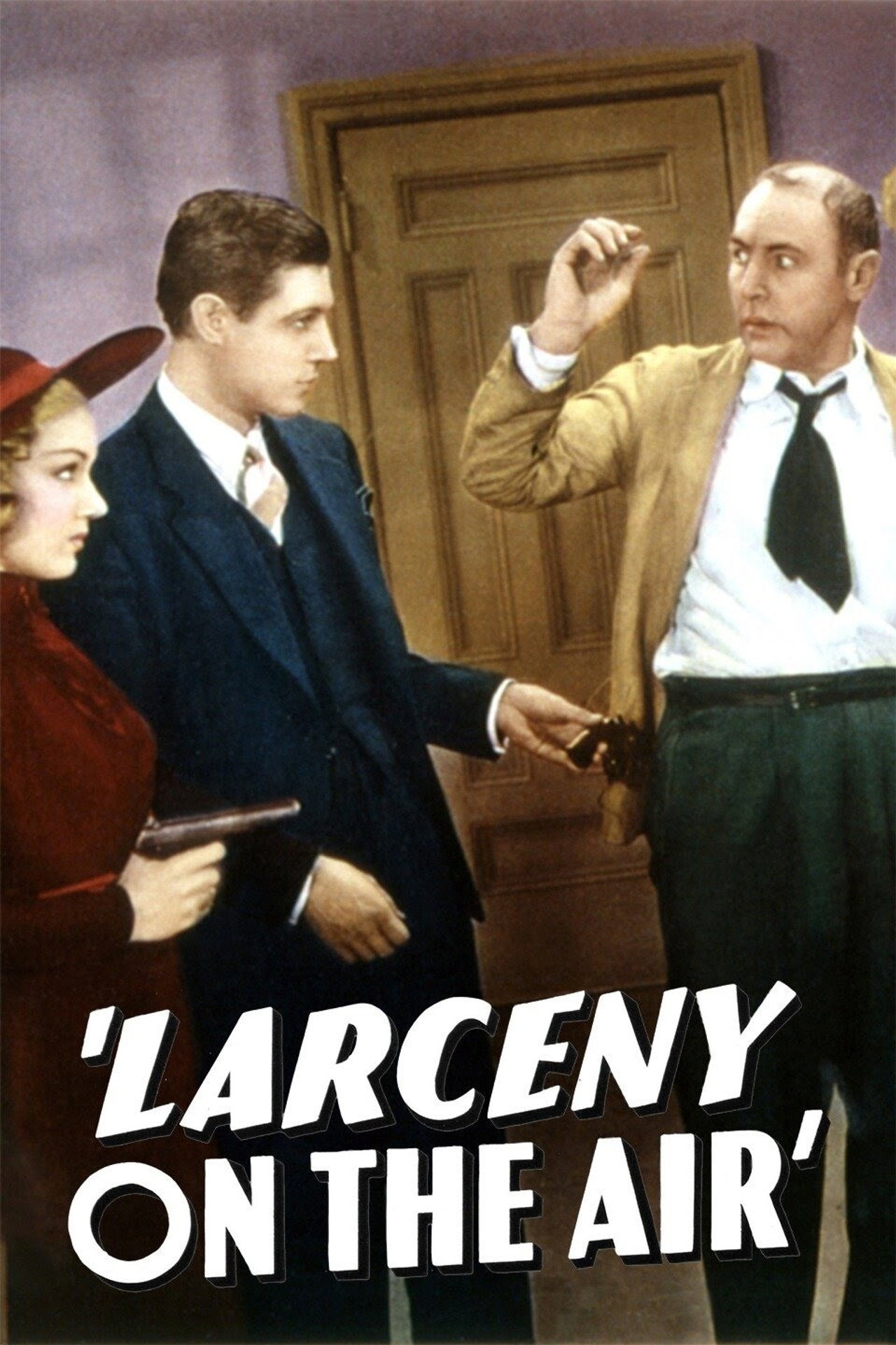 Pôster de Larceny on the Air