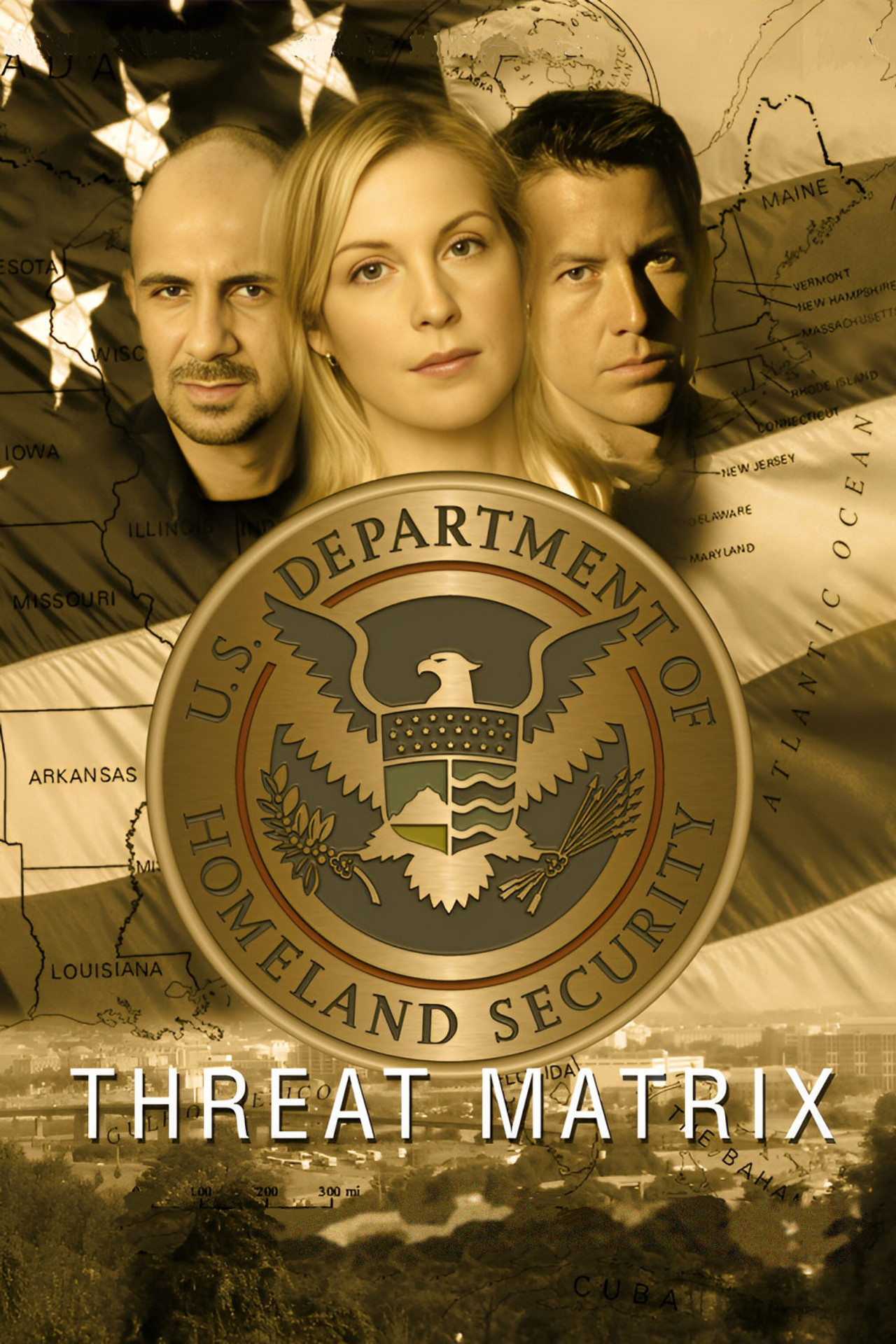 Pôster de Threat Matrix