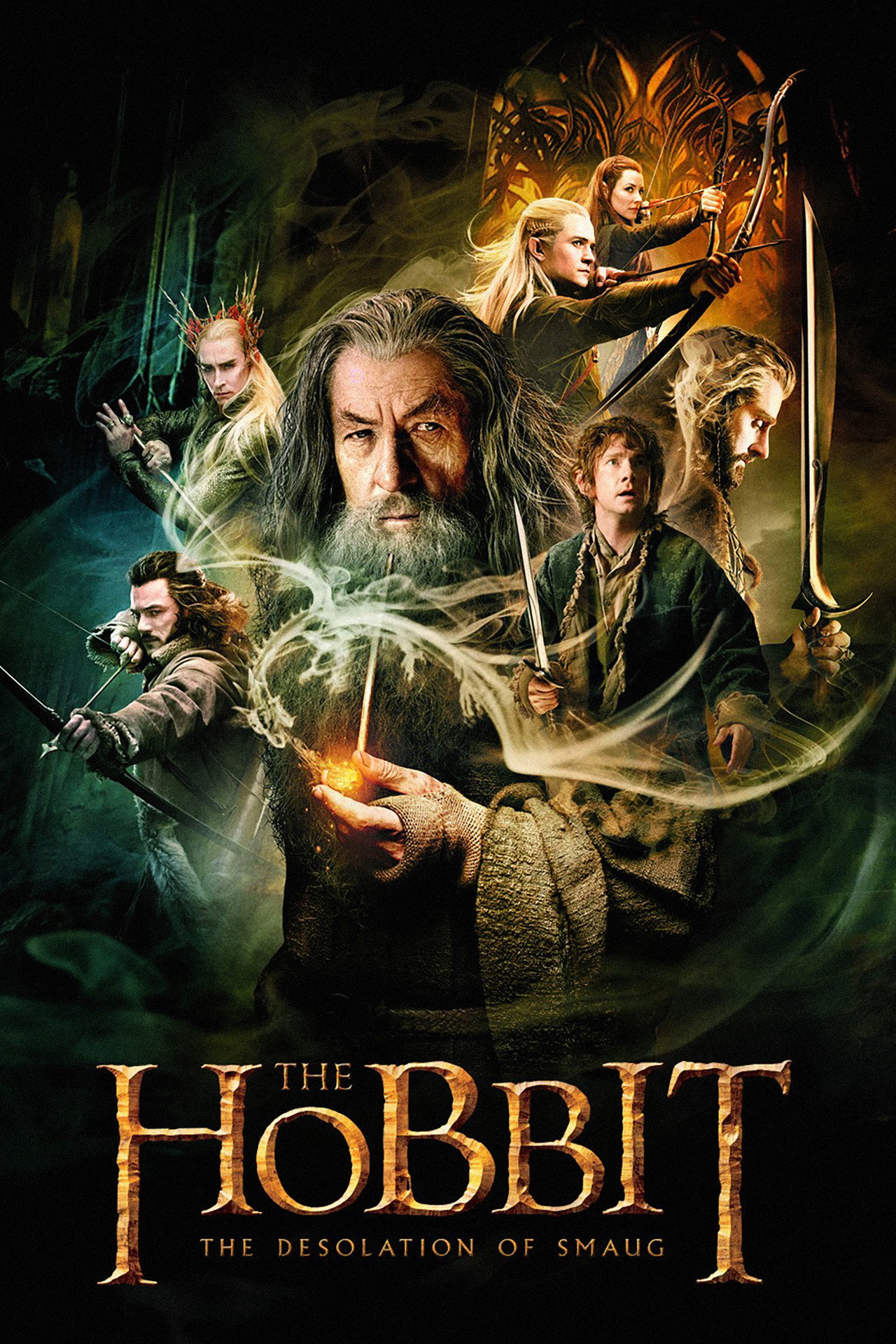 Pôster de The Hobbit: The Desolation of Smaug