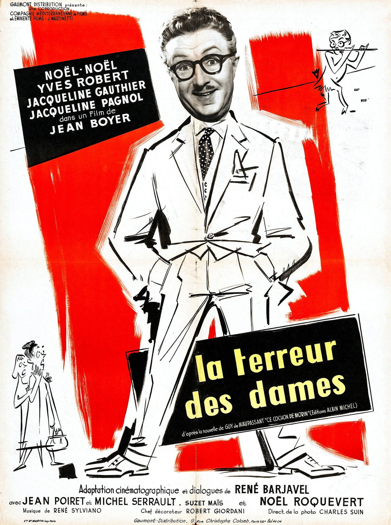 Pôster de La Terreur des dames