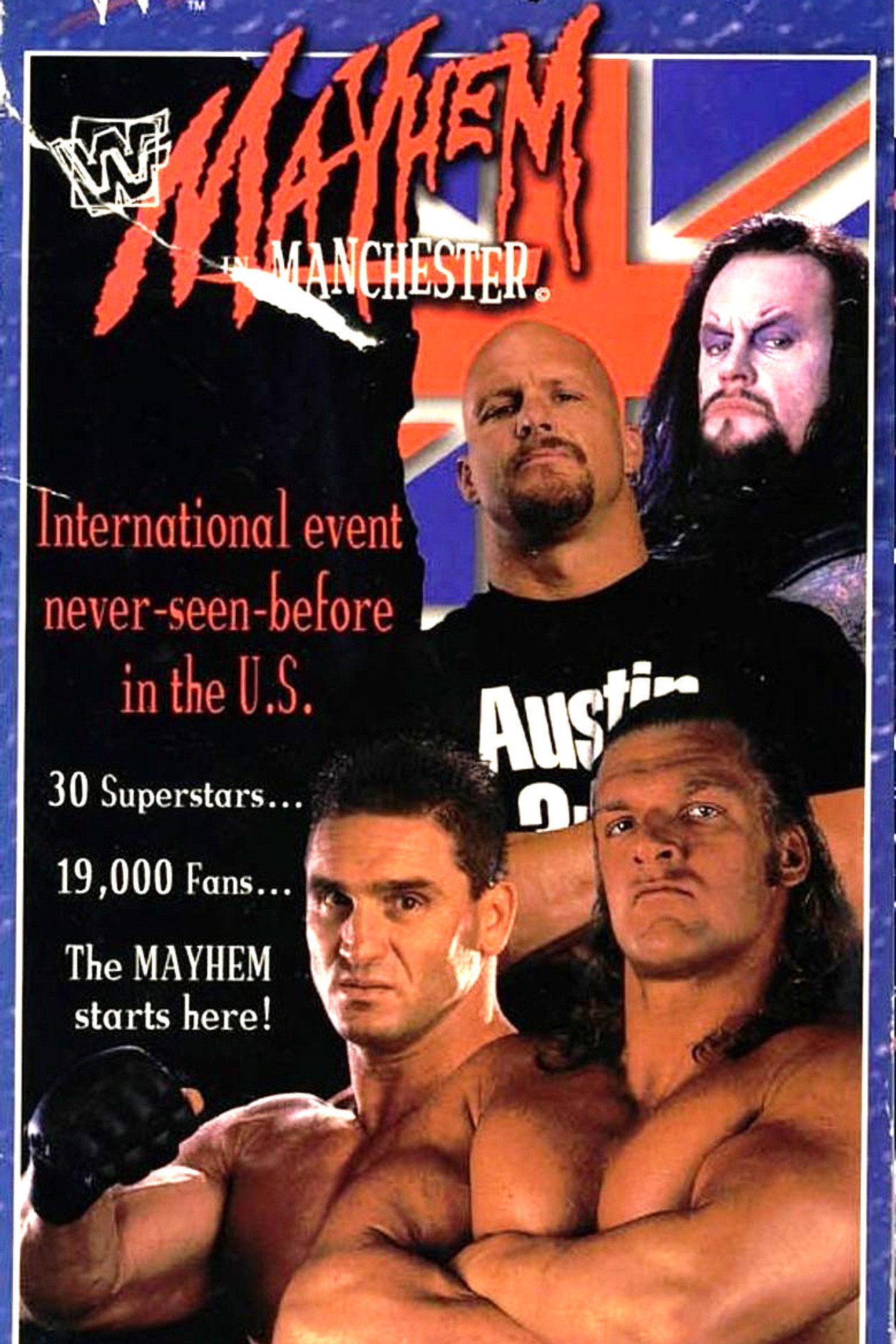 Pôster de WWE Mayhem in Manchester