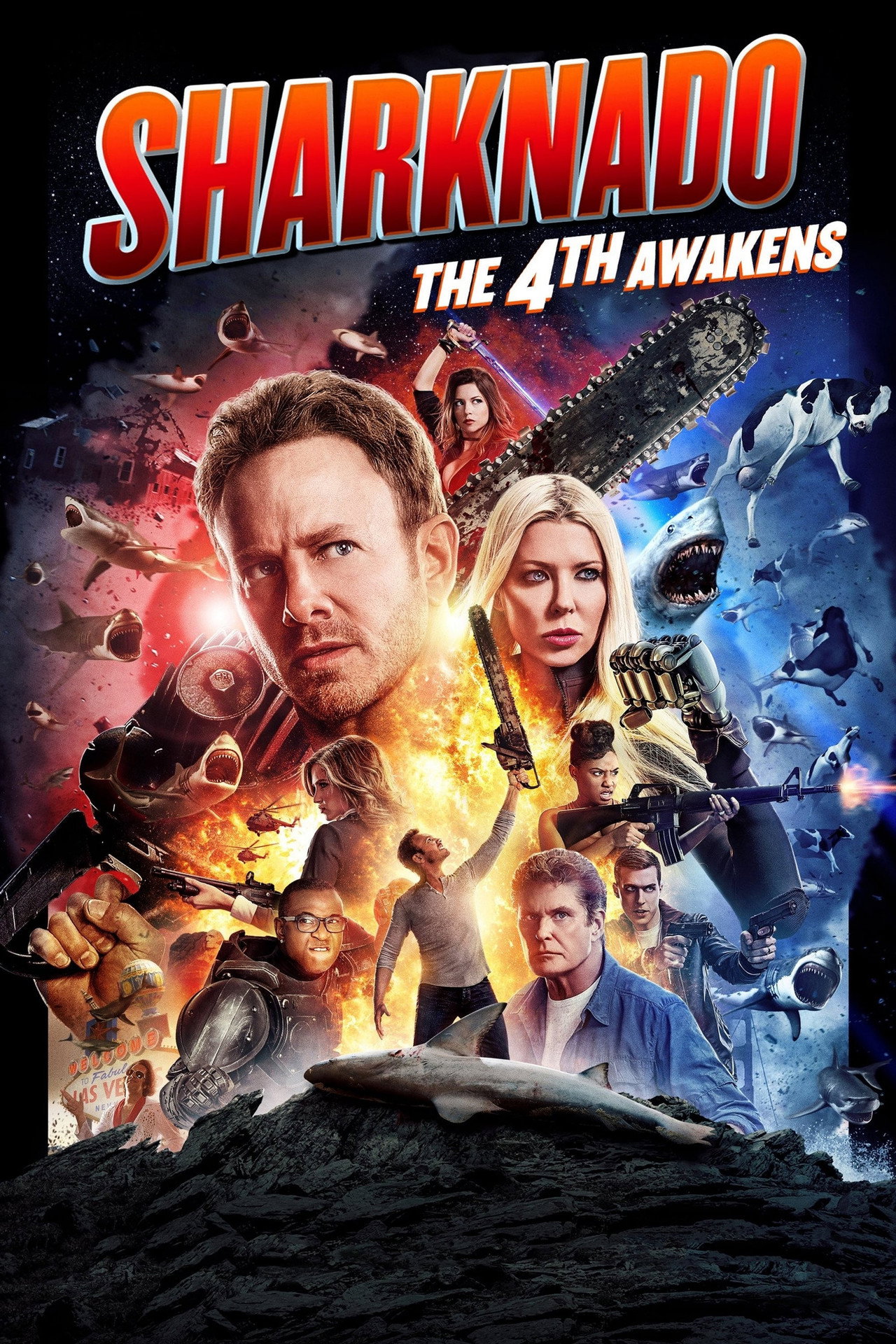 Pôster de Sharknado 4: The 4th Awakens
