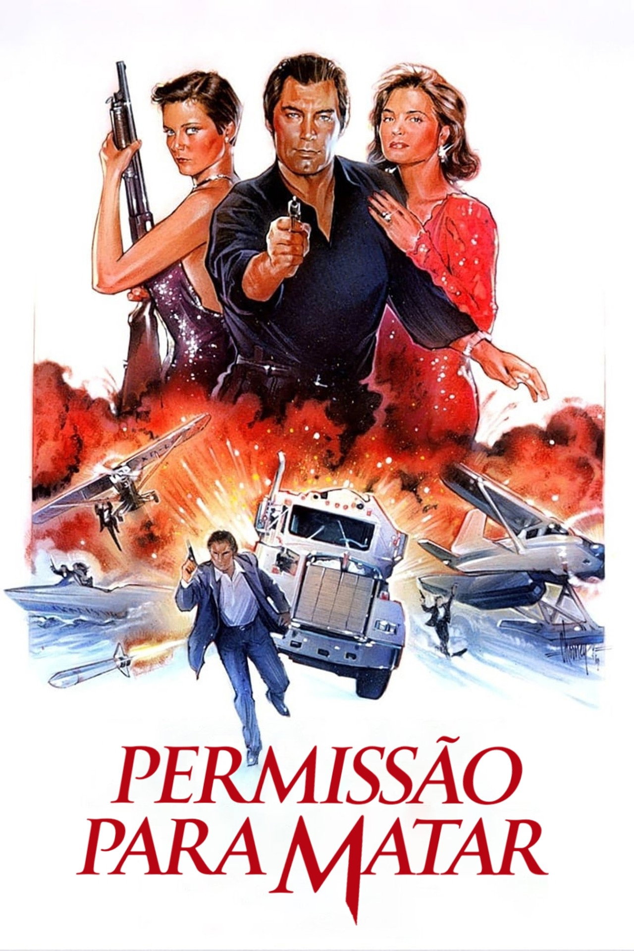 Pôster de 007 - Permissão para Matar