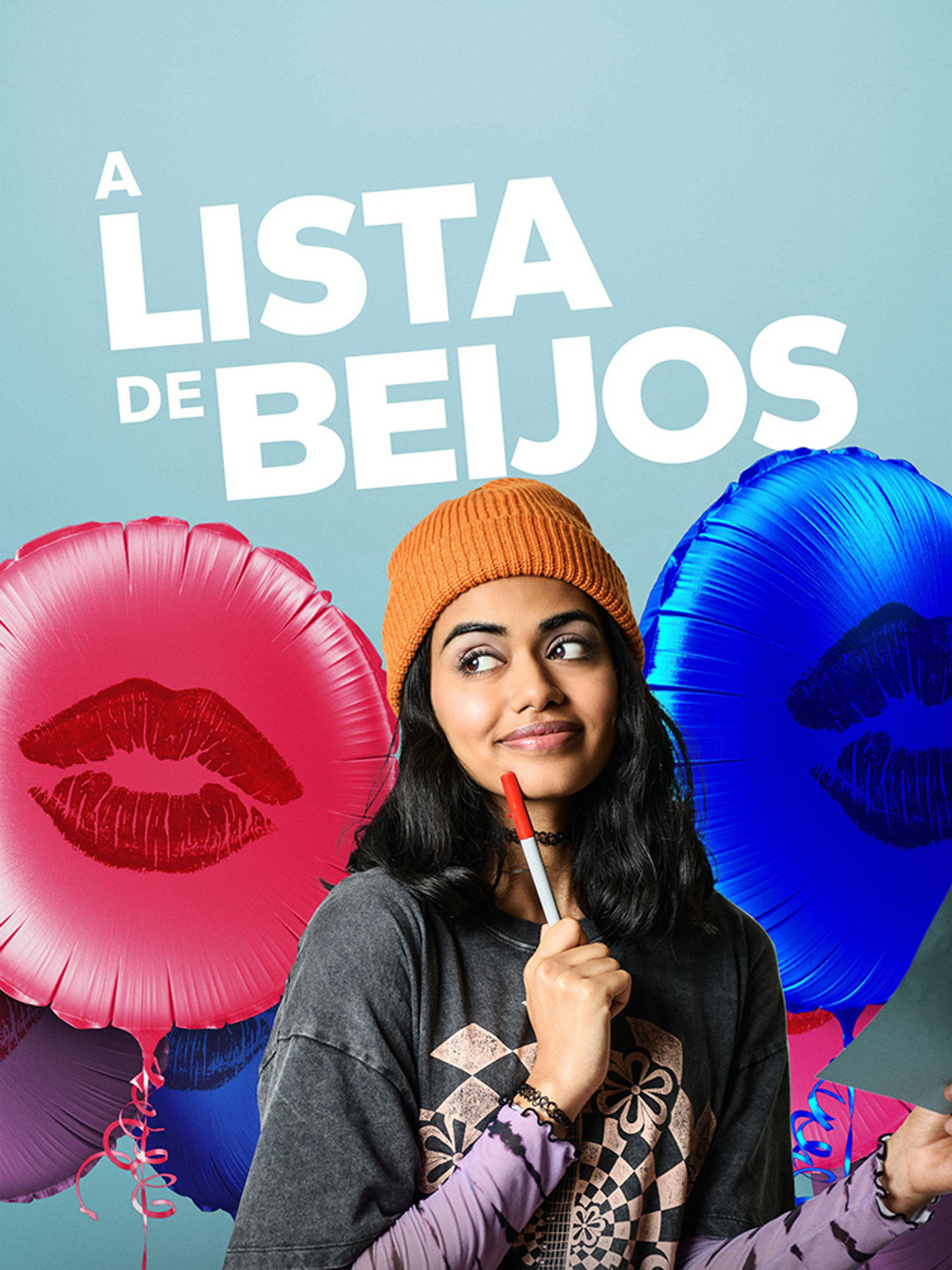 Pôster de A Lista de Beijos