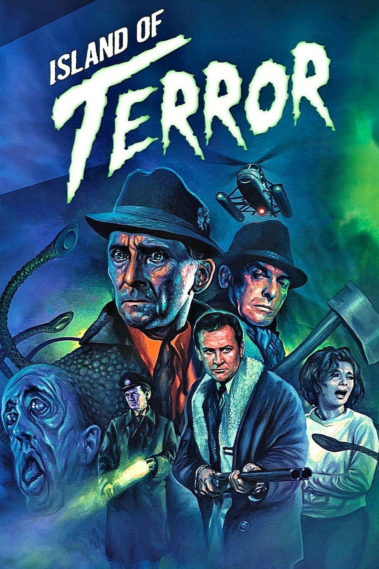 Pôster de A Ilha do Terror