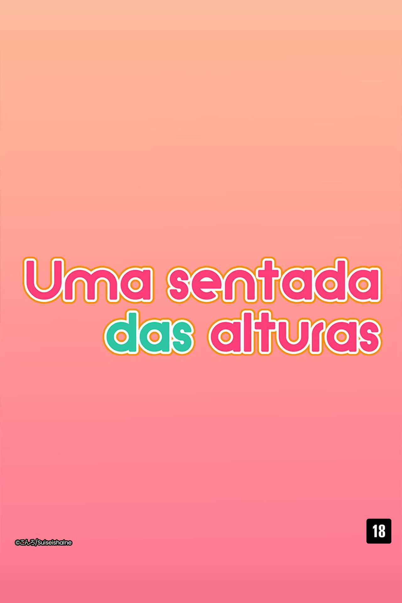 Pôster de Uma sentada das alturas