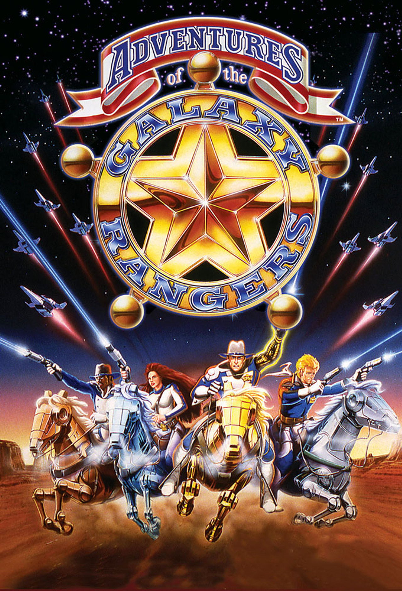 Pôster de The Adventures of the Galaxy Rangers