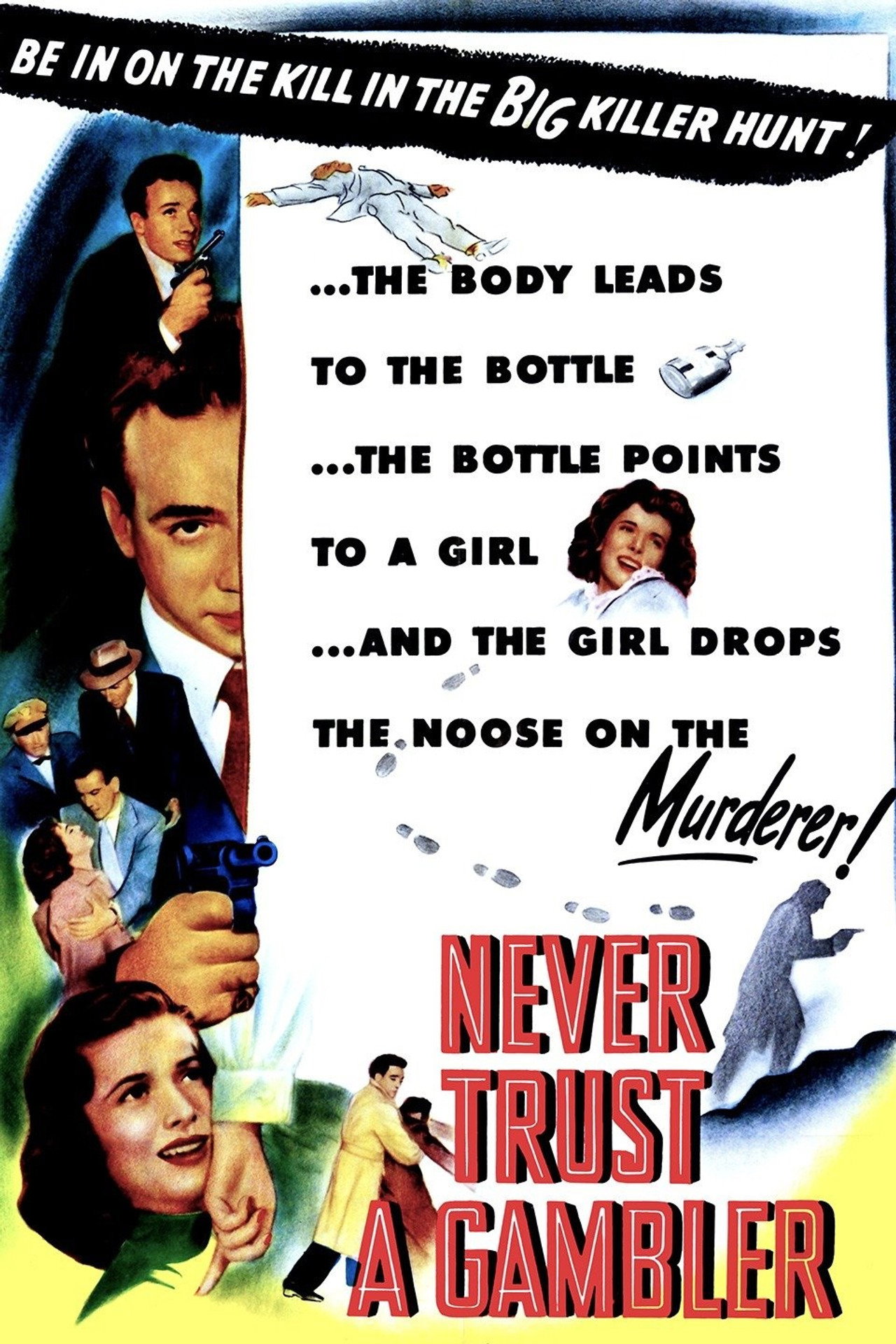 Pôster de Never Trust a Gambler