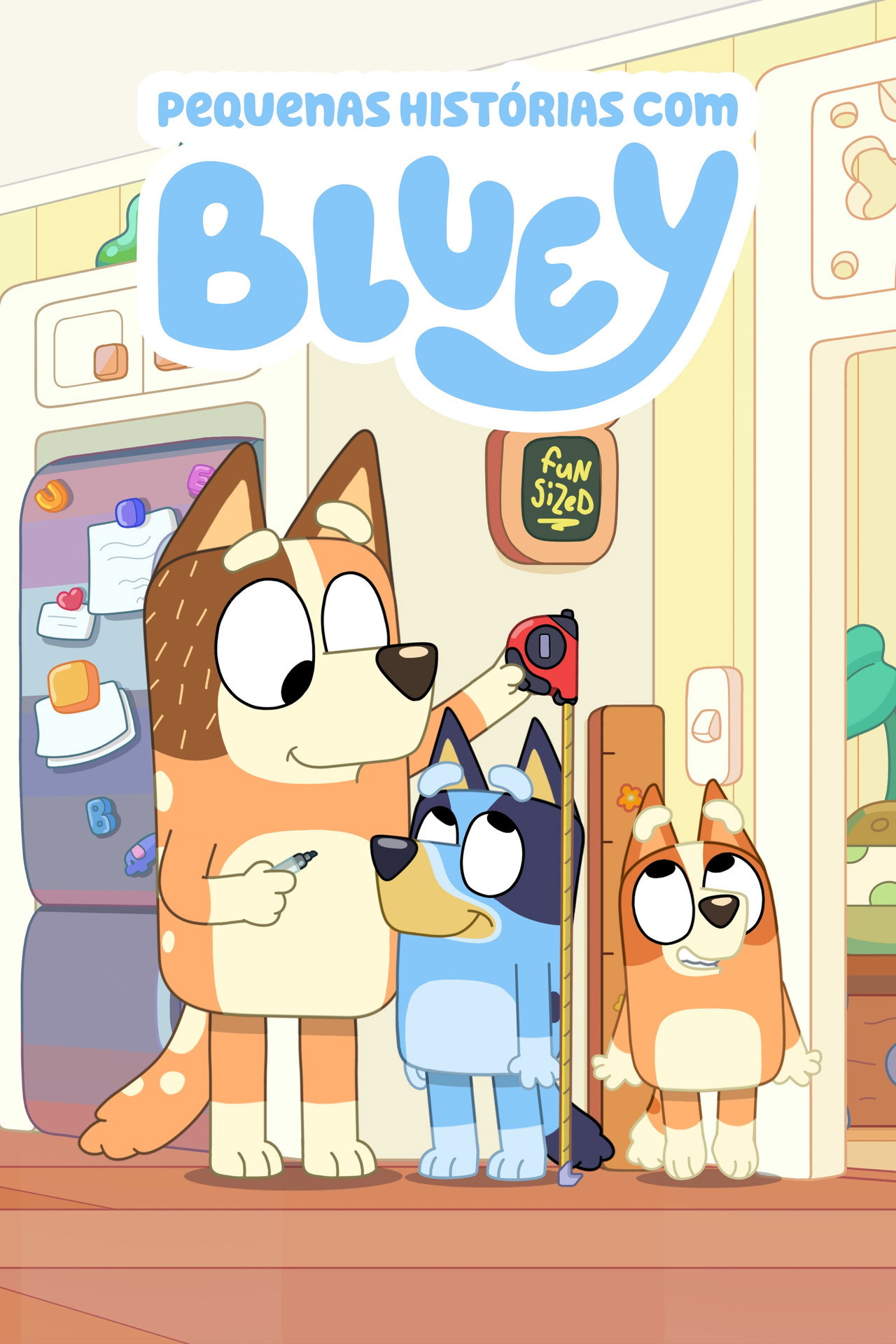 Pôster de Pequenas Histórias com Bluey