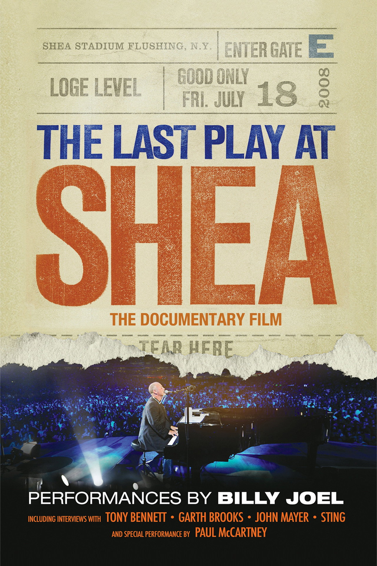 Pôster de Billy Joel - The Last Play at Shea
