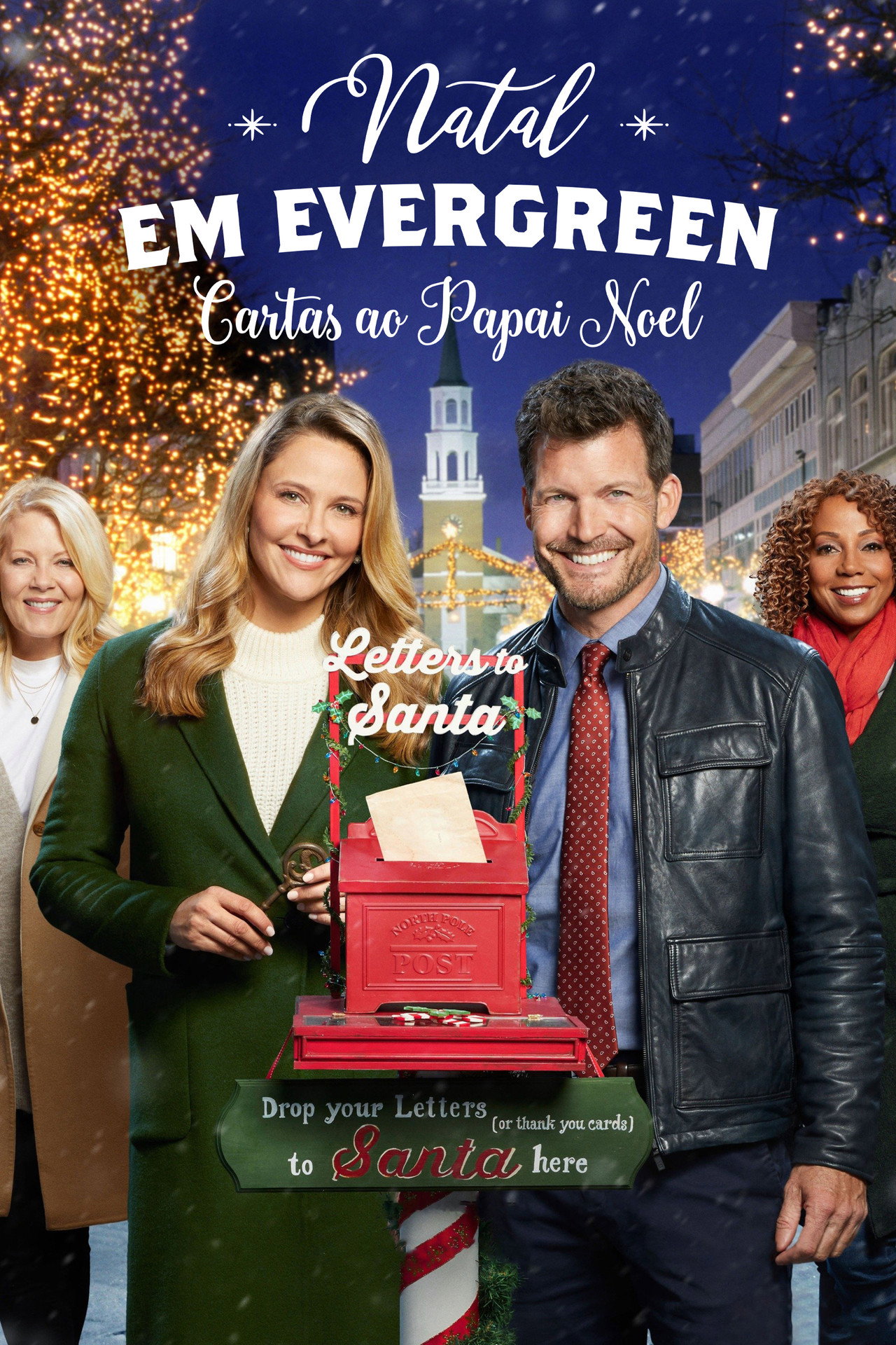 Pôster de Natal em Evergreen: Cartas ao Papai Noel