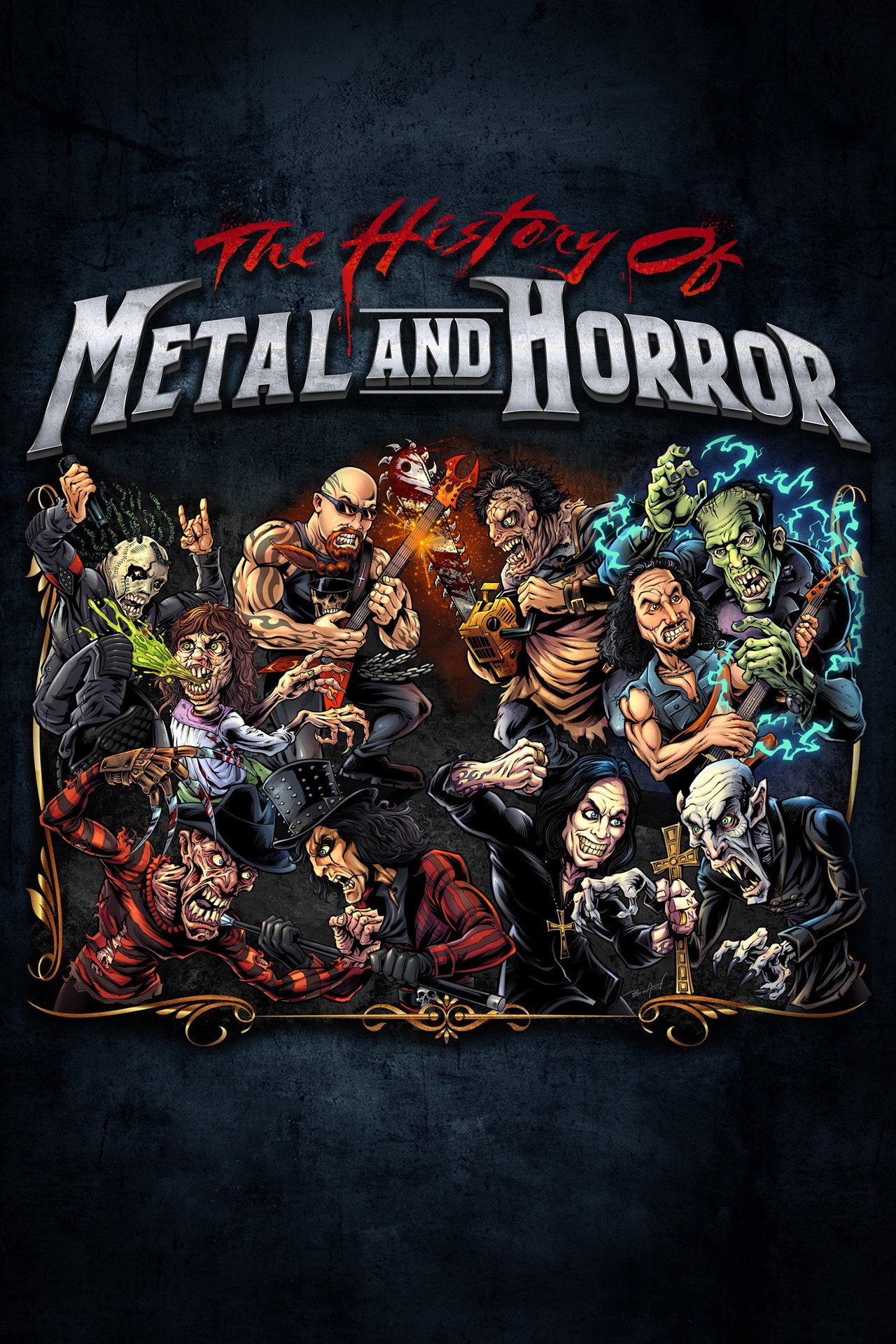 Pôster de The History of Metal and Horror