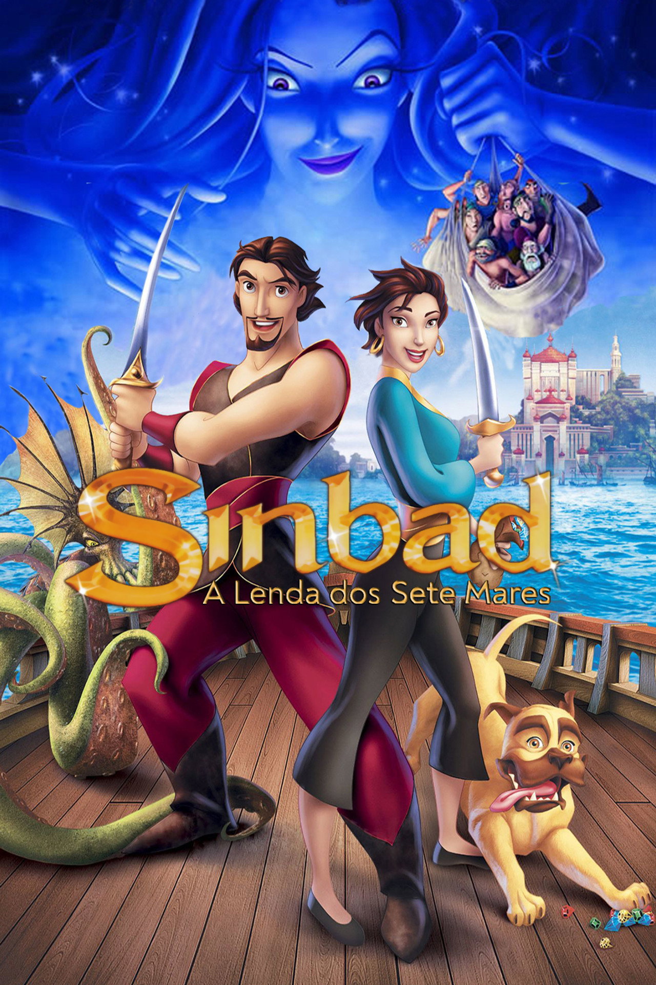 Pôster de Sinbad - A Lenda dos Sete Mares