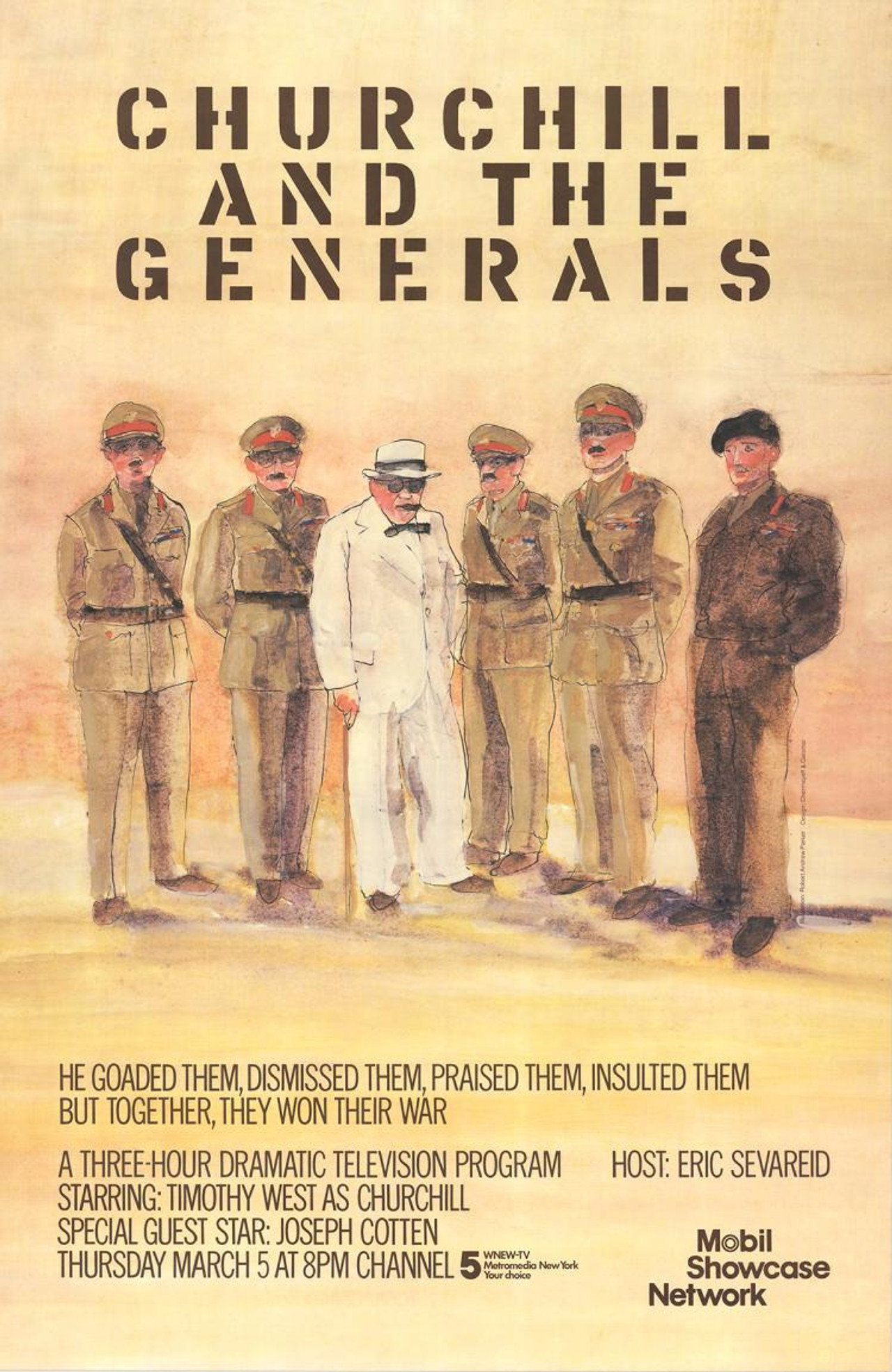 Pôster de Churchill and the Generals