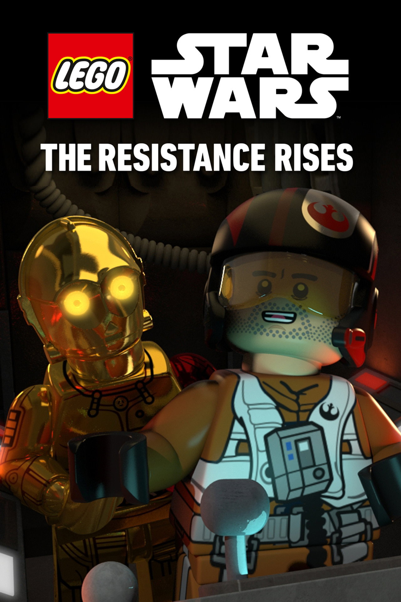 Pôster de LEGO Star Wars: The Resistance Rises