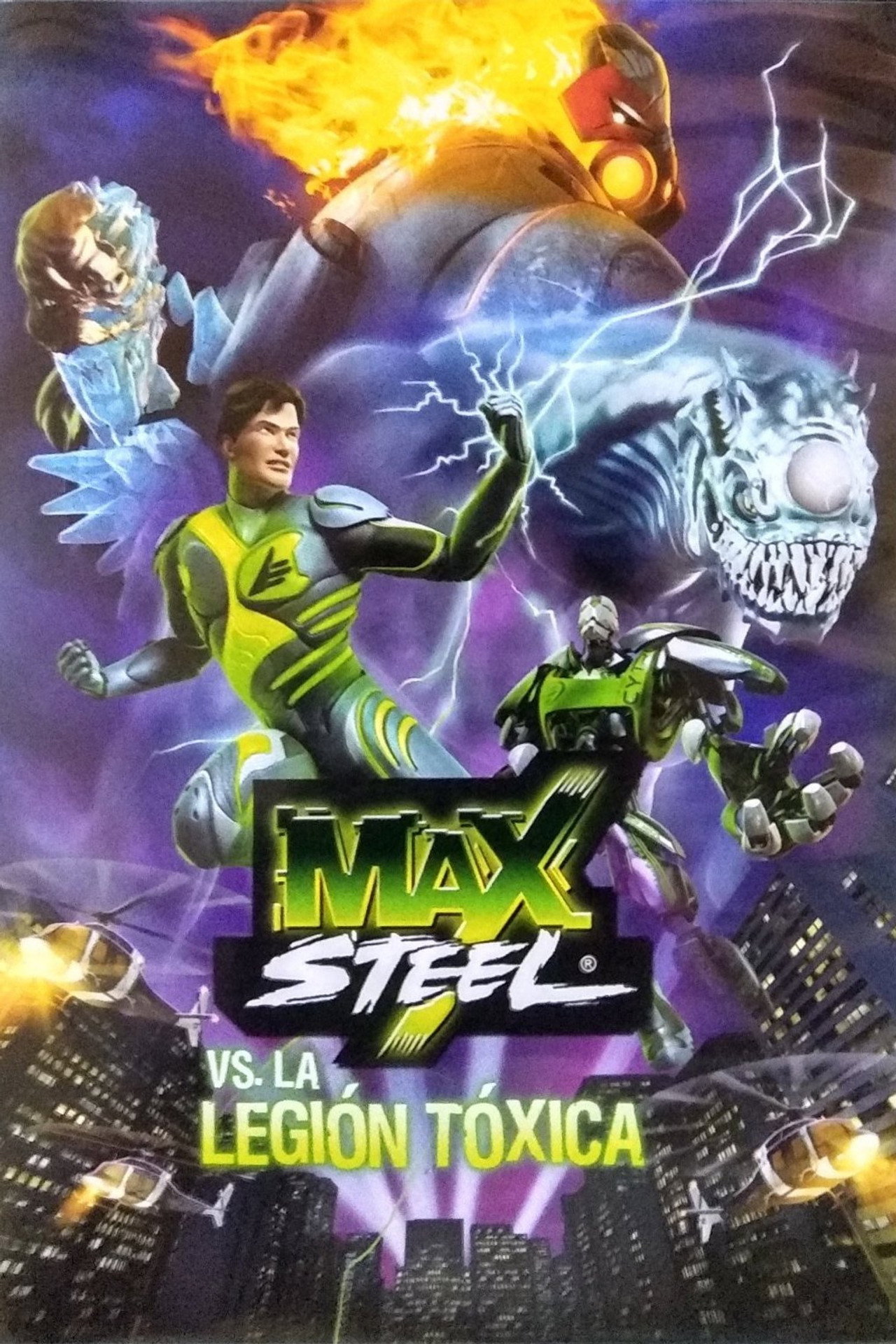 Pôster de Max Steel vs The Toxic Legion