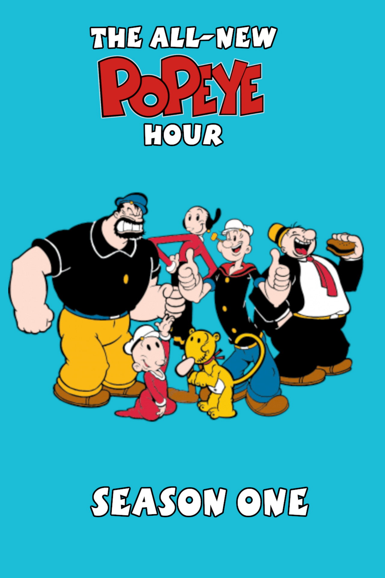 Pôster de The All-New Popeye Hour