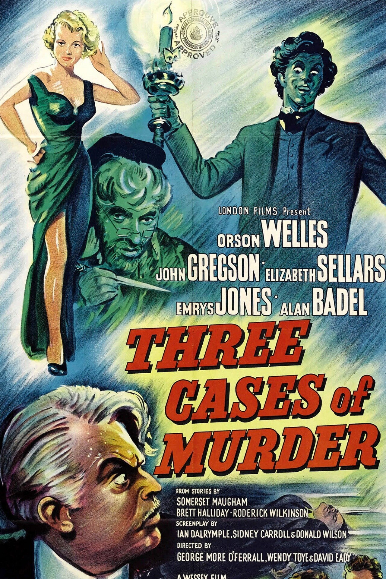 Pôster de Three Cases of Murder