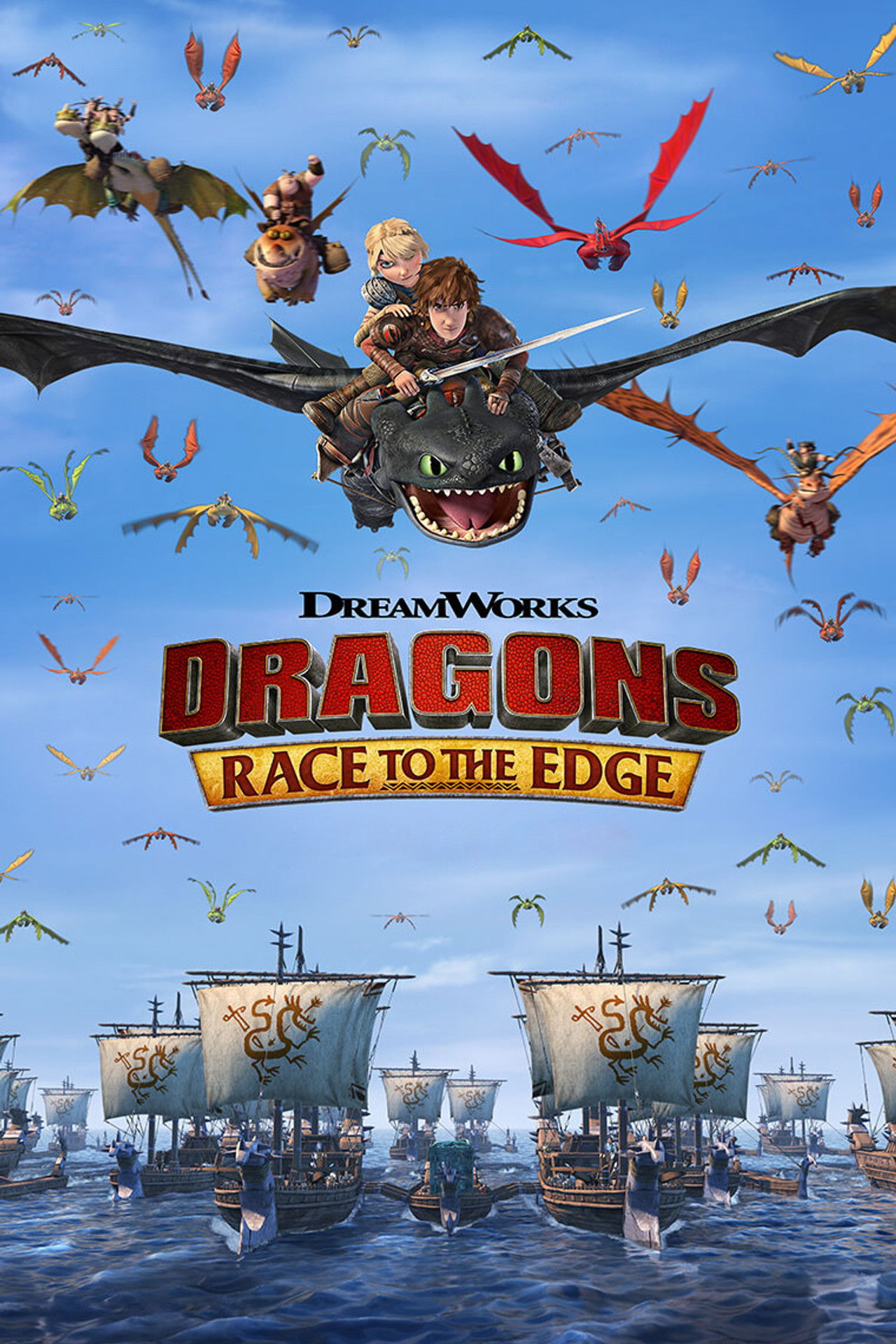 Pôster de Dragons: Race to the Edge
