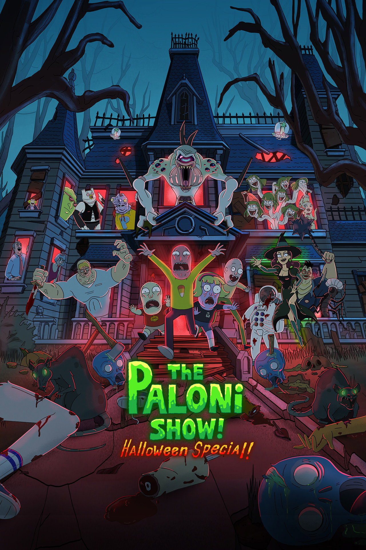 Pôster de The Paloni Show! Halloween Special!