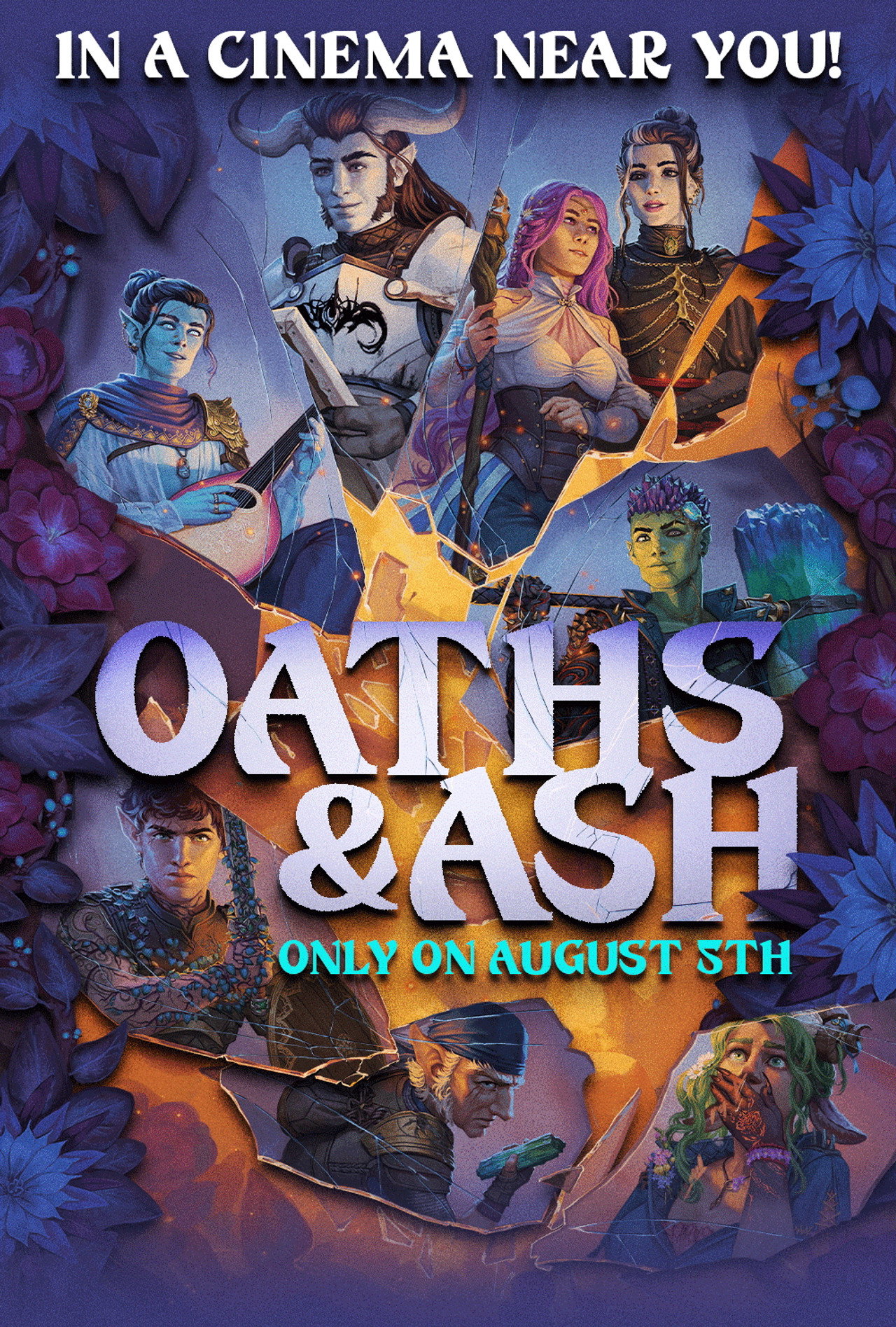 Pôster de Critical Role Live: Oaths & Ash