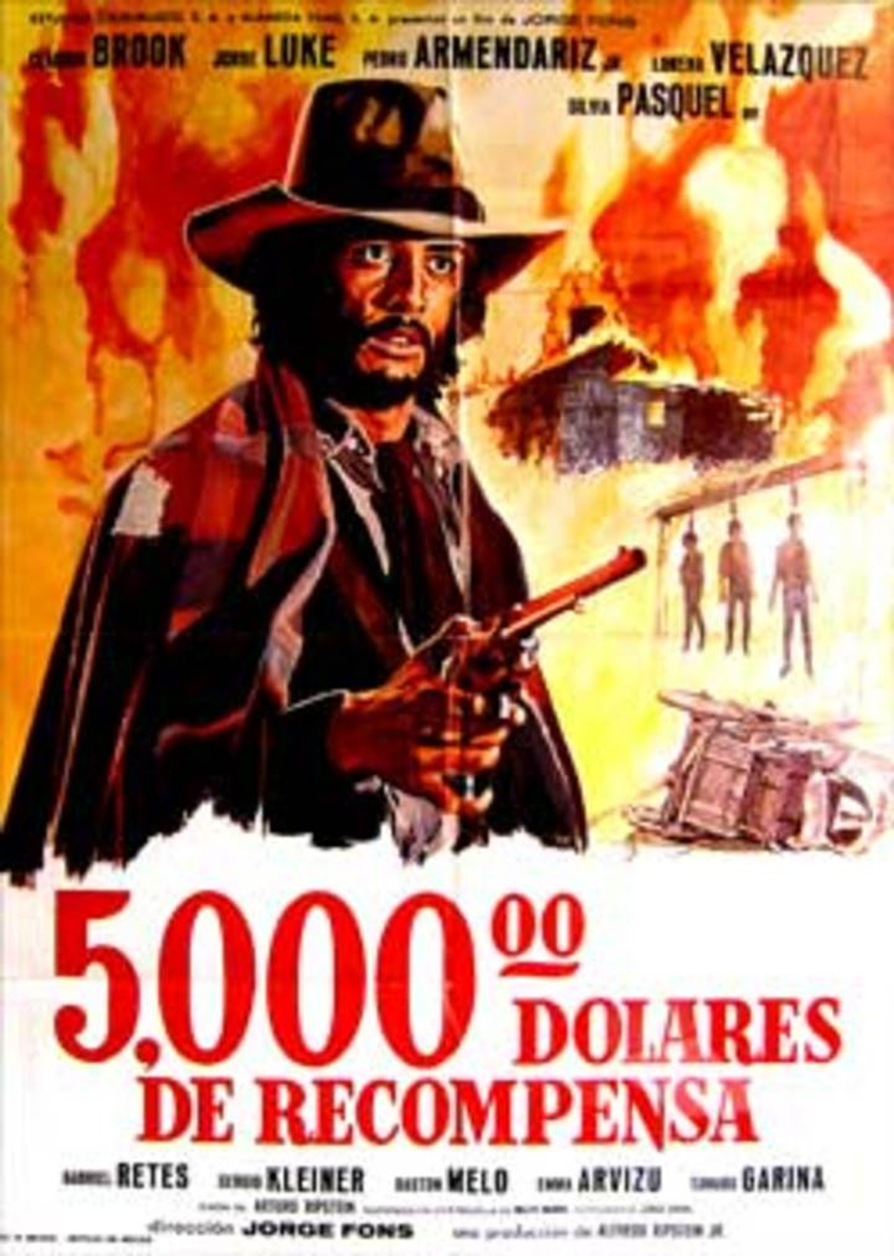 Pôster de Cinco mil dolares de recompensa