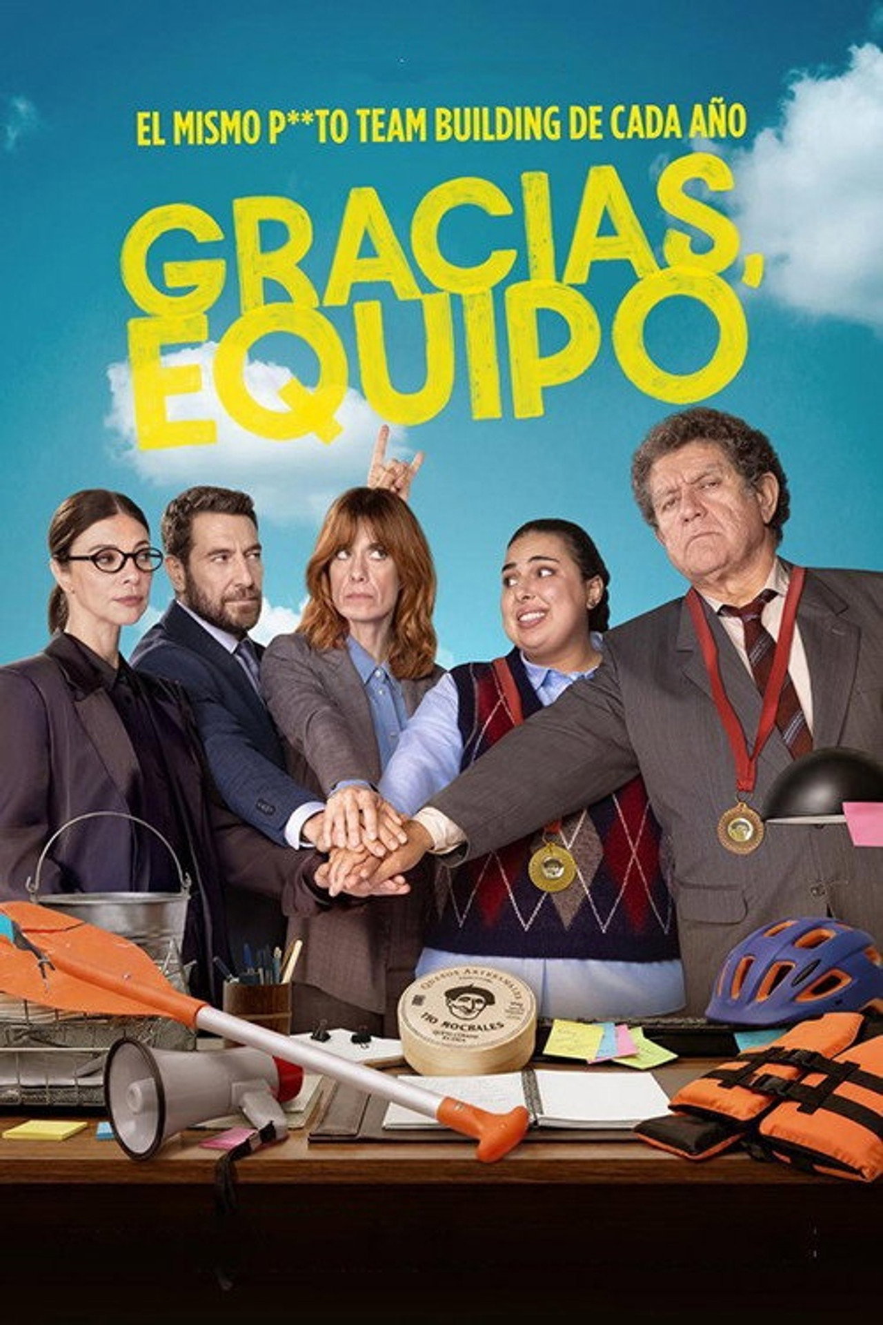 Pôster de Gracias, equipo