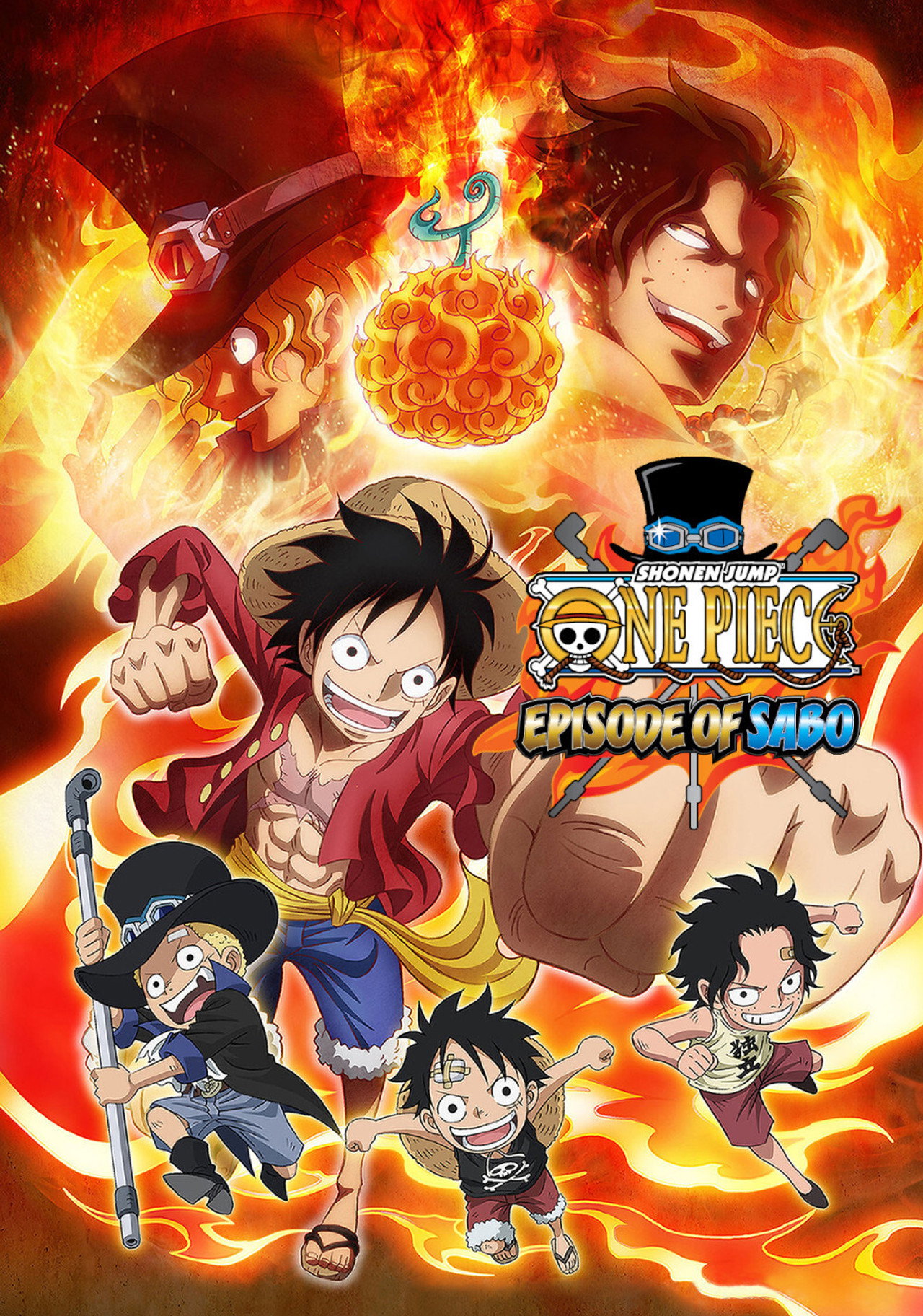 Pôster de One Piece: Episódio do Sabo